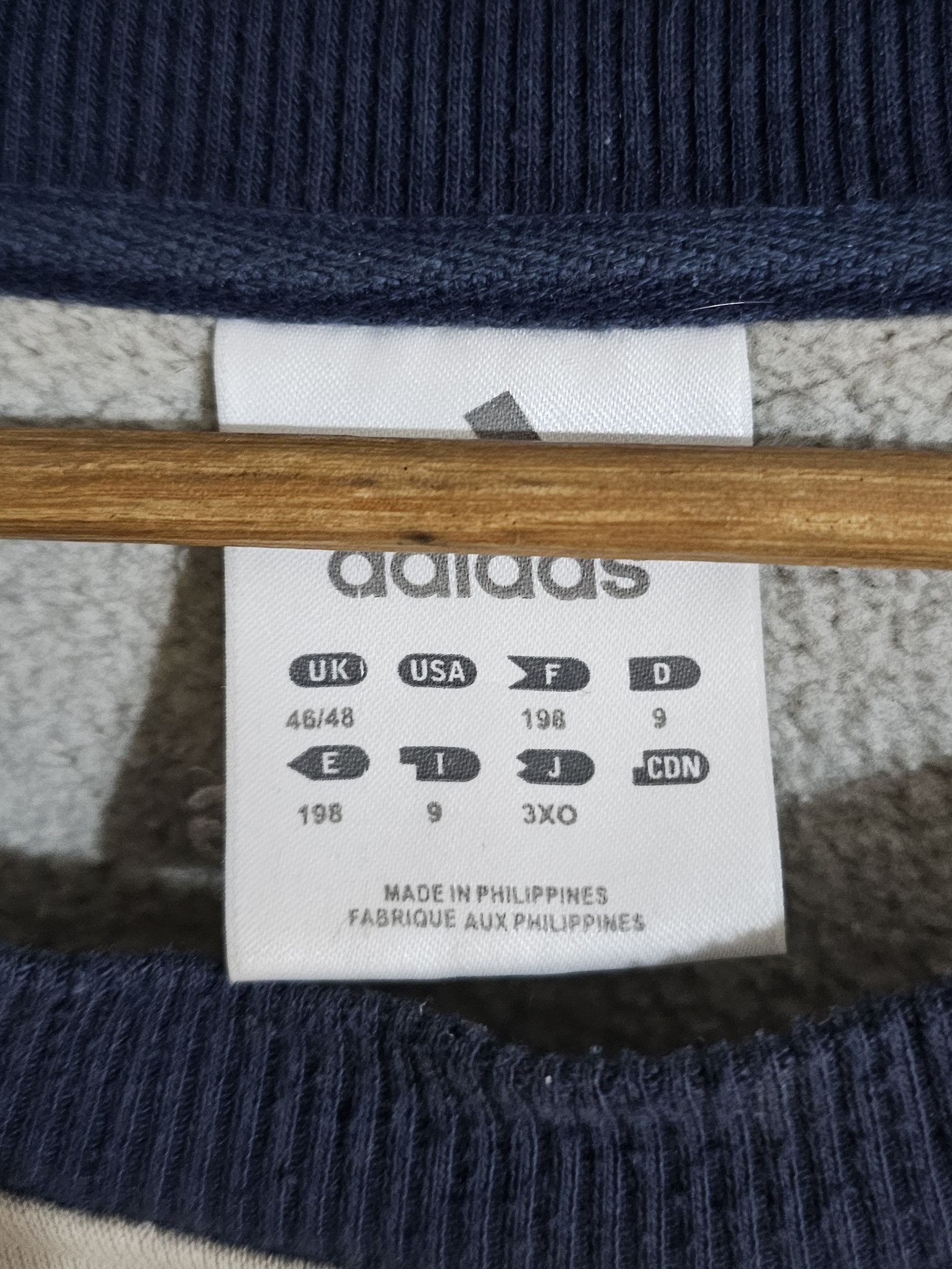Adidas Adidas 90's Rare Sweatshirt Size US XL / EU 56 / 4 - 5 Thumbnail
