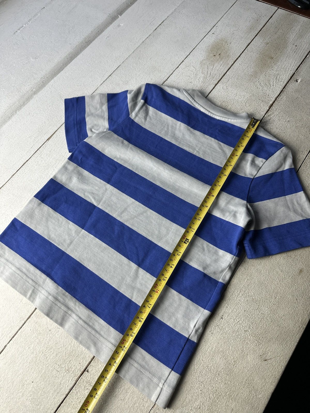 Cos 🚨 COS STRIPED LUXURY WOMEN T-SHIRT BLUE WHITE Size XS / US 0-2 / IT 36-38 - 12 Thumbnail