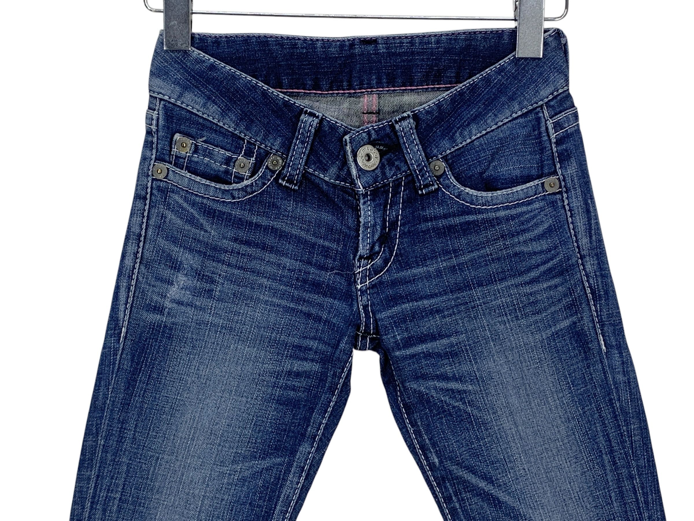 Japanese Brand × MOUSSY Moussy Jeans Skinny Jeans Low Rise Jeans Size 23" - 3 Thumbnail