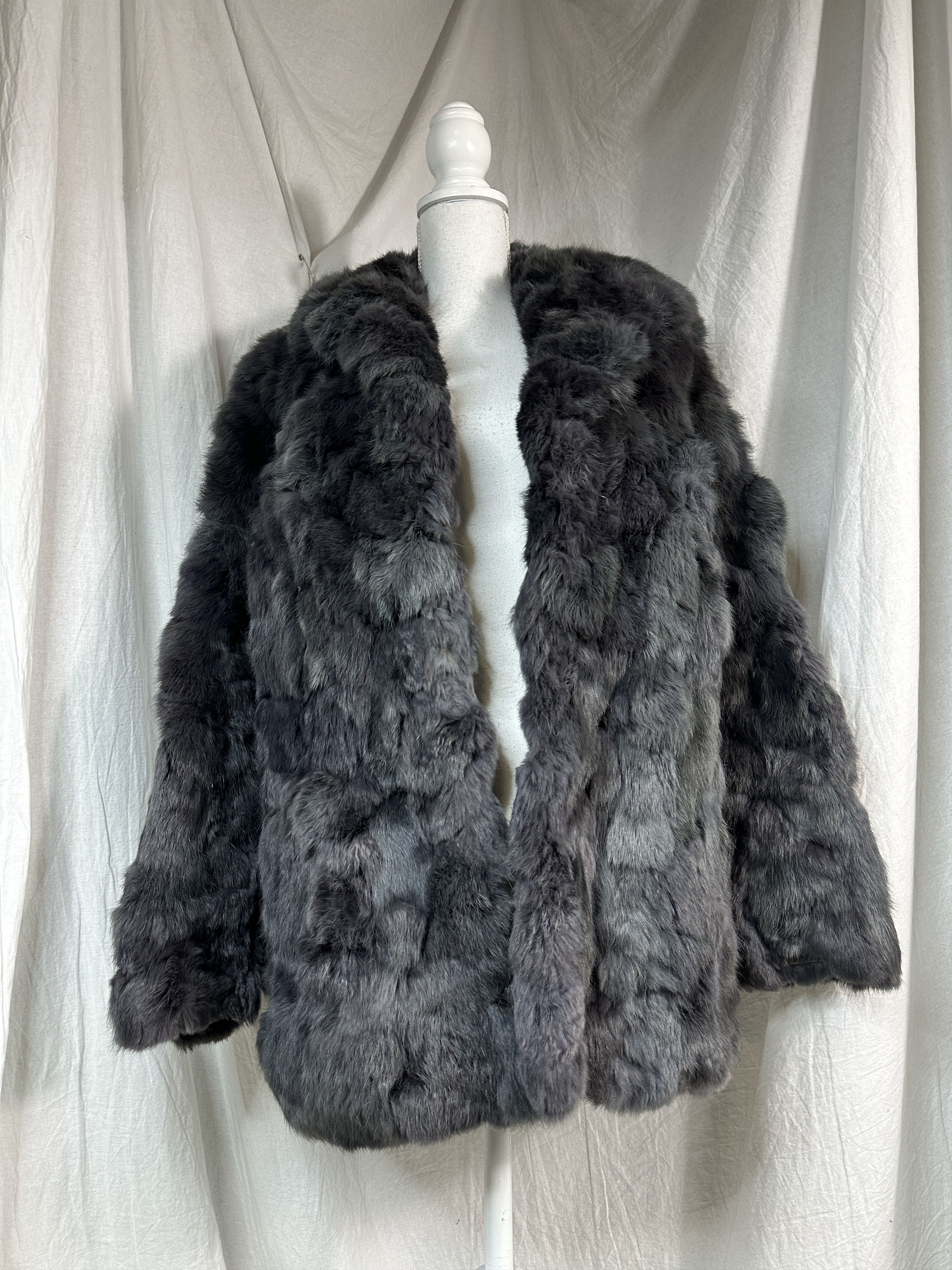 Vintage Vintage 90s Fur Coat Jacket Size L / US 10 / IT 46 - 1 Thumbnail