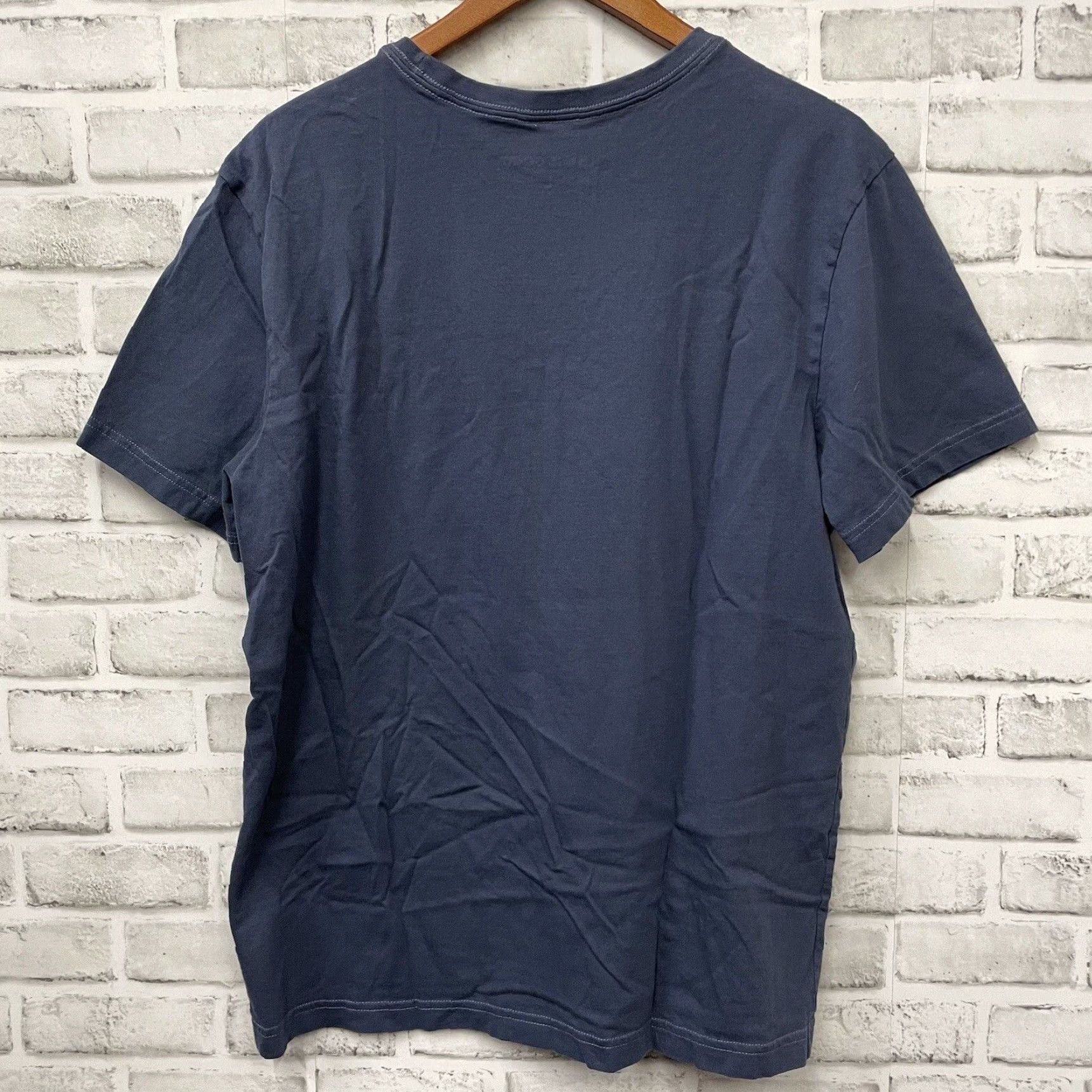 Life is Good Life Is Good American Flag Golf Graphic Tee Mens Large Blue Size US L / EU 52-54 / 3 - 5 Thumbnail