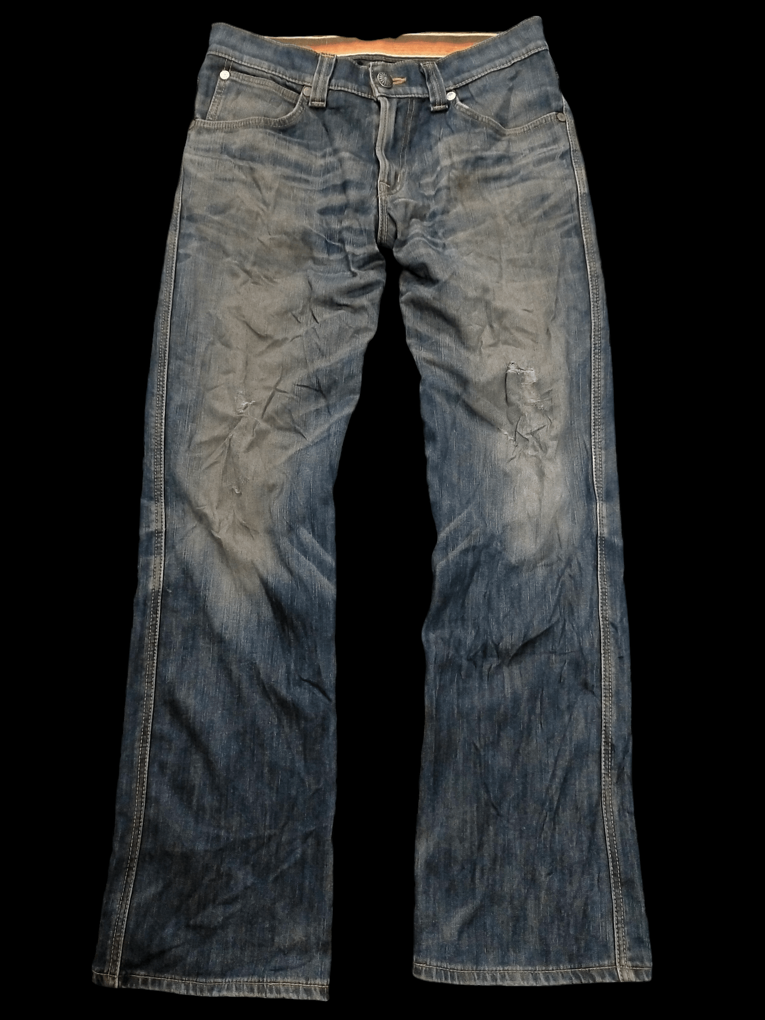 Edwin × If Six Was Nine 🔥Flare🔥Edwin xv Distressed Flare Jeans Size US 31 - 1 Thumbnail