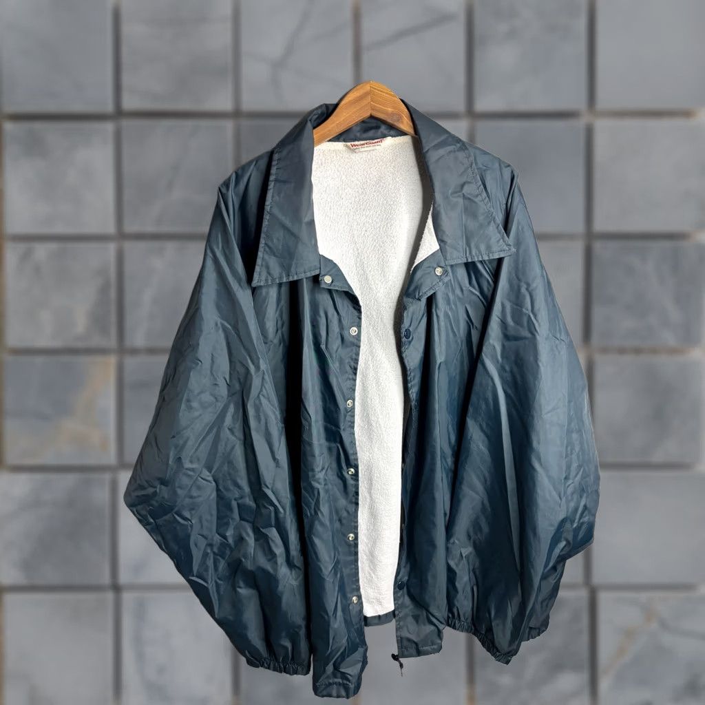 Vintage WearGuard Vintage Jacket 2XL Navy Winter Lined Insulated Windproof Pocketed Short Coat Mens Size US XXL / EU 58 / 5 - 1 Thumbnail