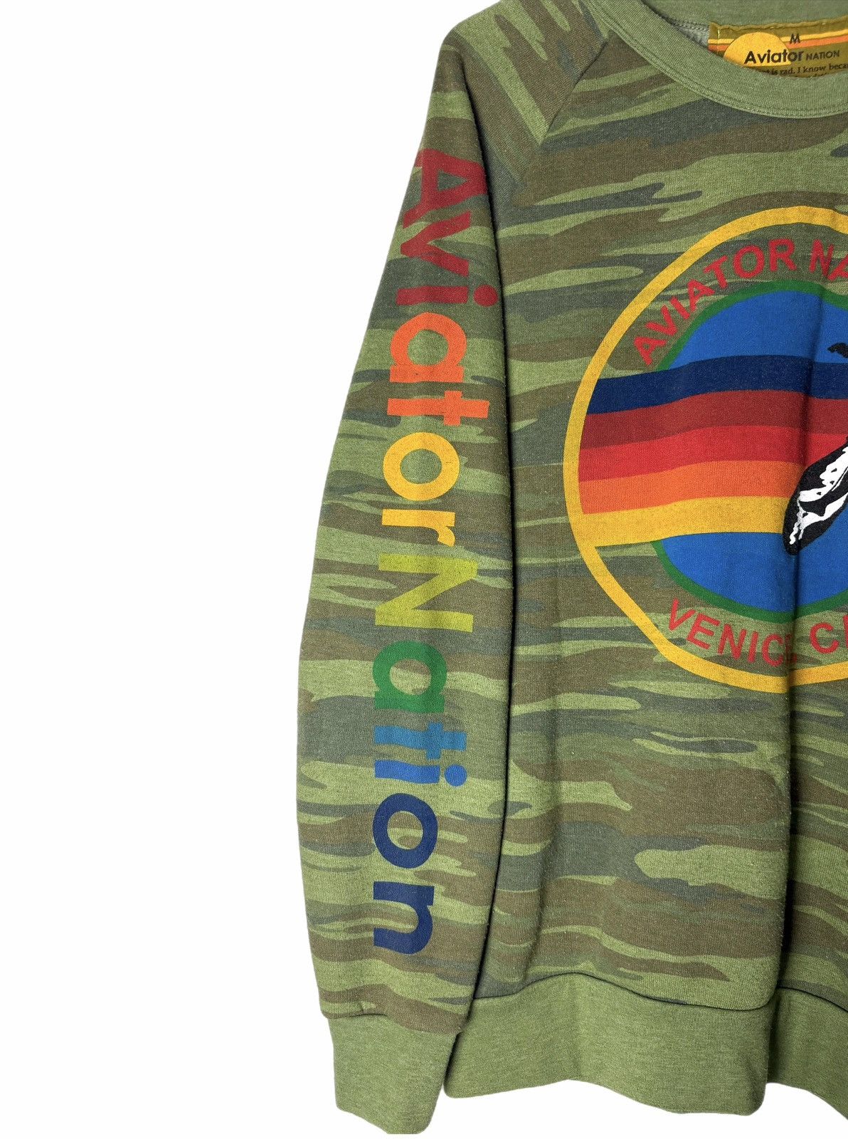 Aviator Nation Aviator Nation Malibu Camo Sweatshirt Size US M / EU 48-50 / 2 - 3 Thumbnail