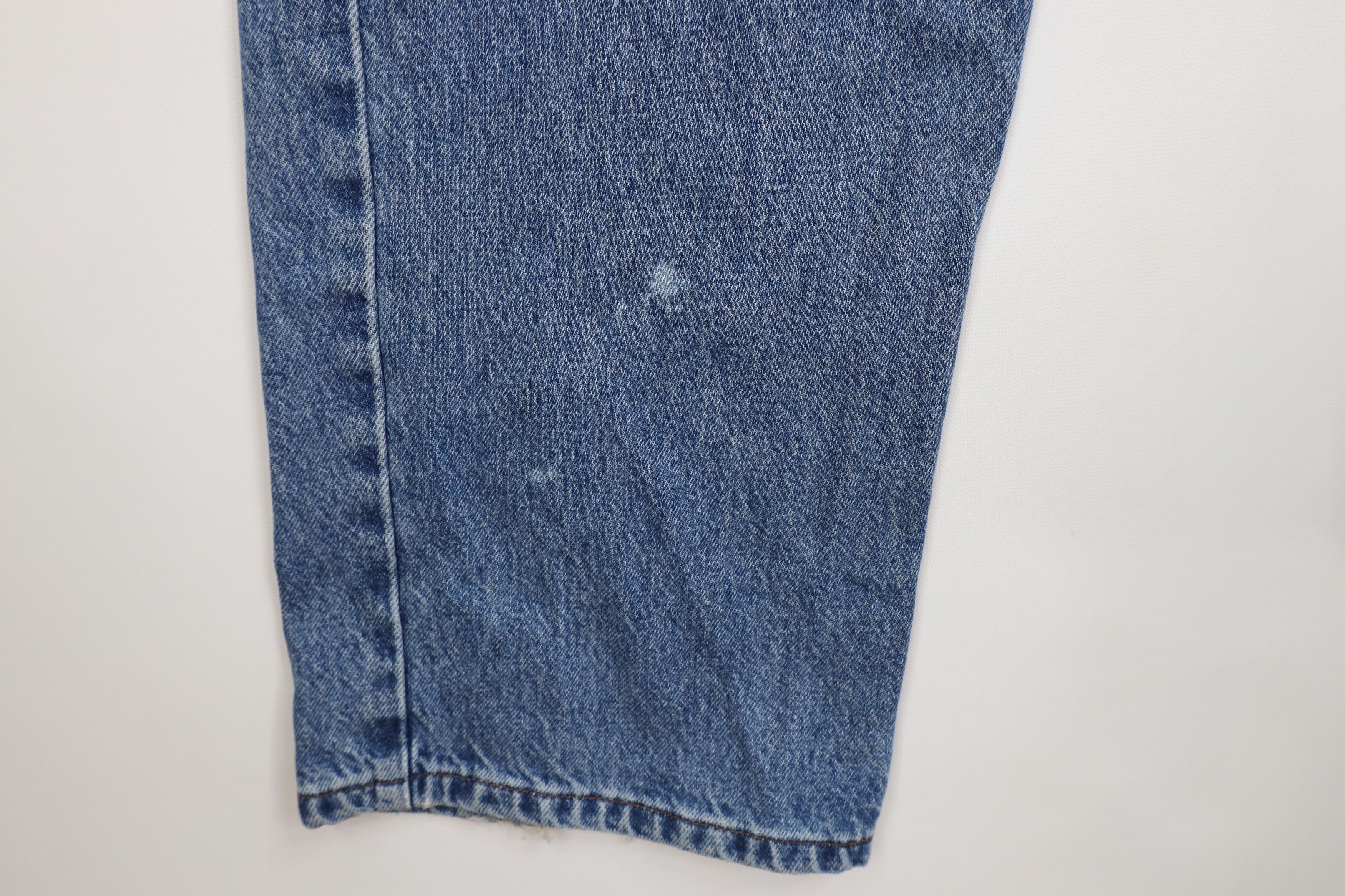 Harley Davidson Vintage Harley Davidson Spell Out Wide Leg Denim Jeans Size US 42 / EU 58 - 6 Thumbnail