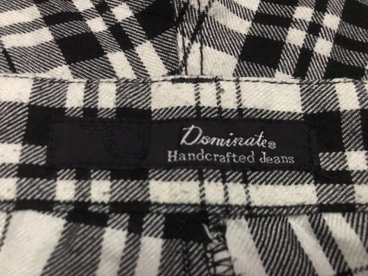 Japanese Brand Dominate Handcrafted Jeans Stripes Multipockets Pants Size US 30 / EU 46 - 4 Thumbnail