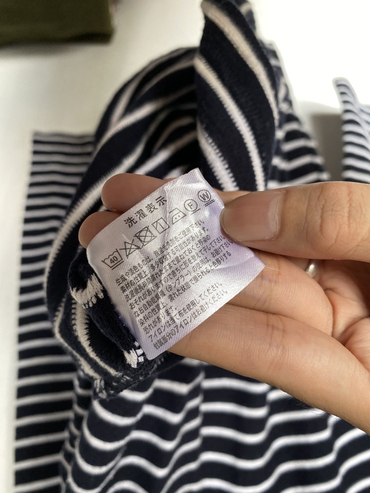 Beauty Beast × If Six Was Nine × Japanese Brand Mitex Multibutton Striped Grunge Longsleeve Size US L / EU 52-54 / 3 - 7 Thumbnail