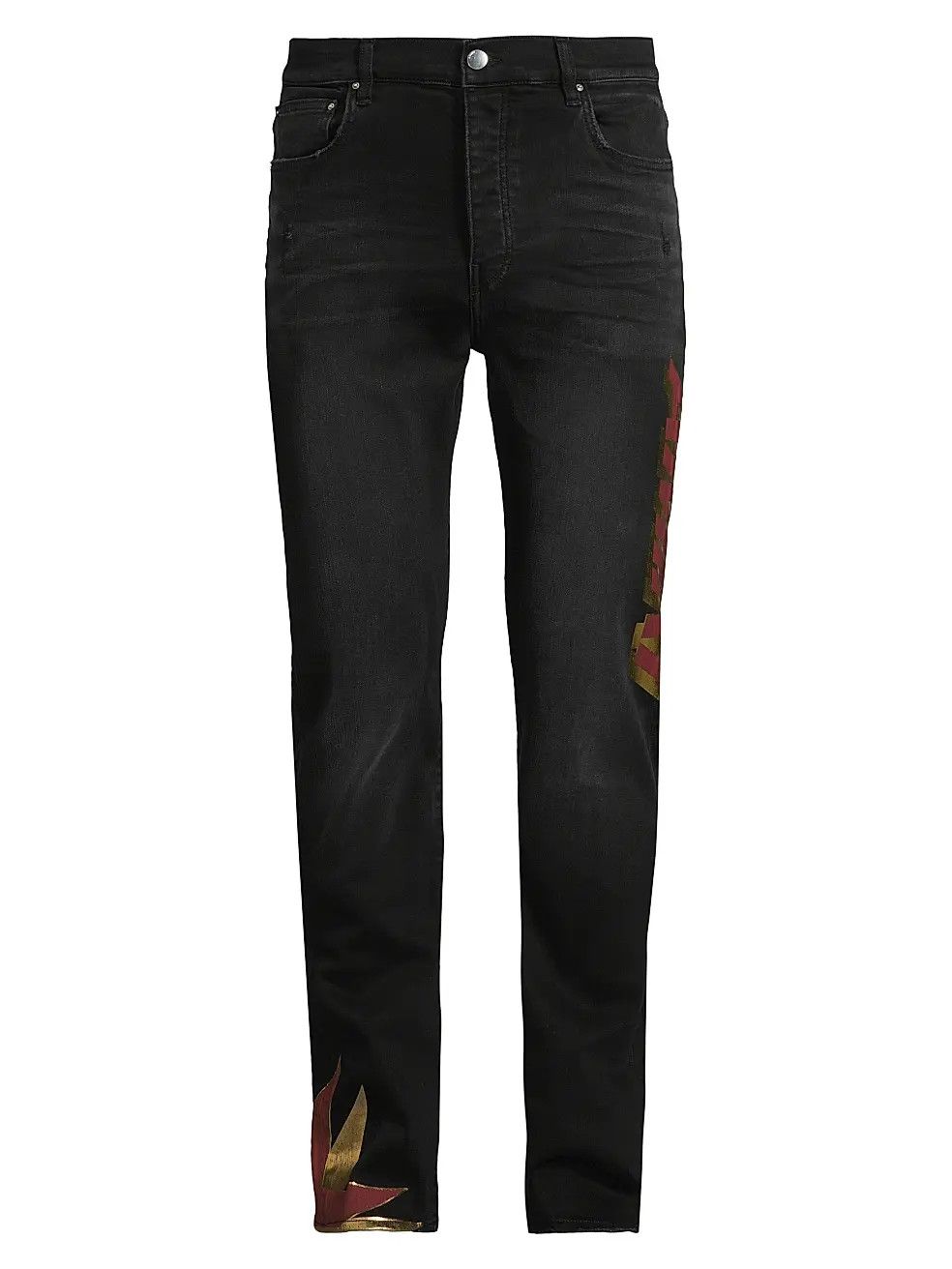 Amiri o1s1wg110326 Shadow Slim Jeans in Black Size US 36 / EU 52 - 1 Thumbnail