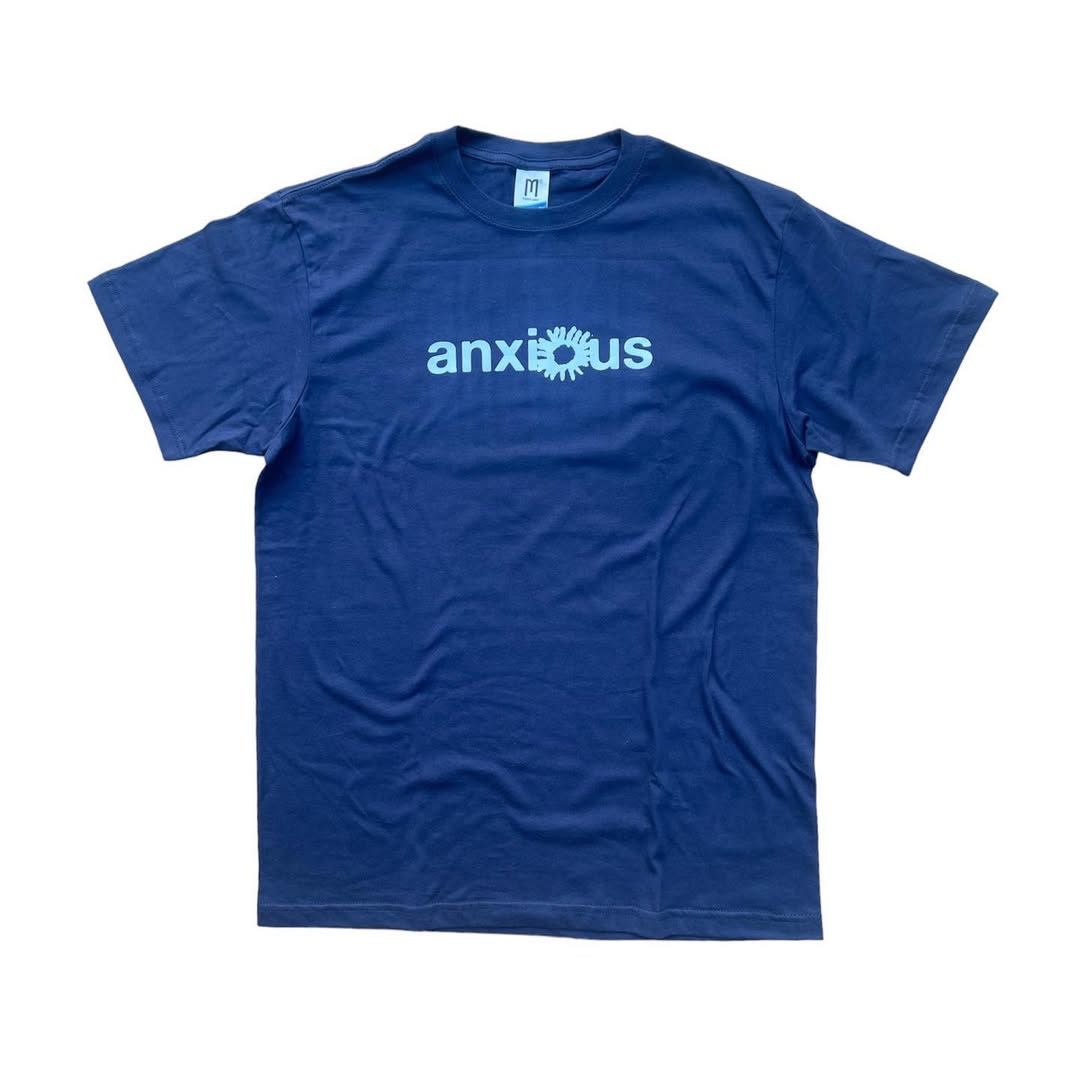Band Tees Anxious RFC Records Blue hardcore band Tshirt tee Size US L / EU 52-54 / 3 - 1 Thumbnail