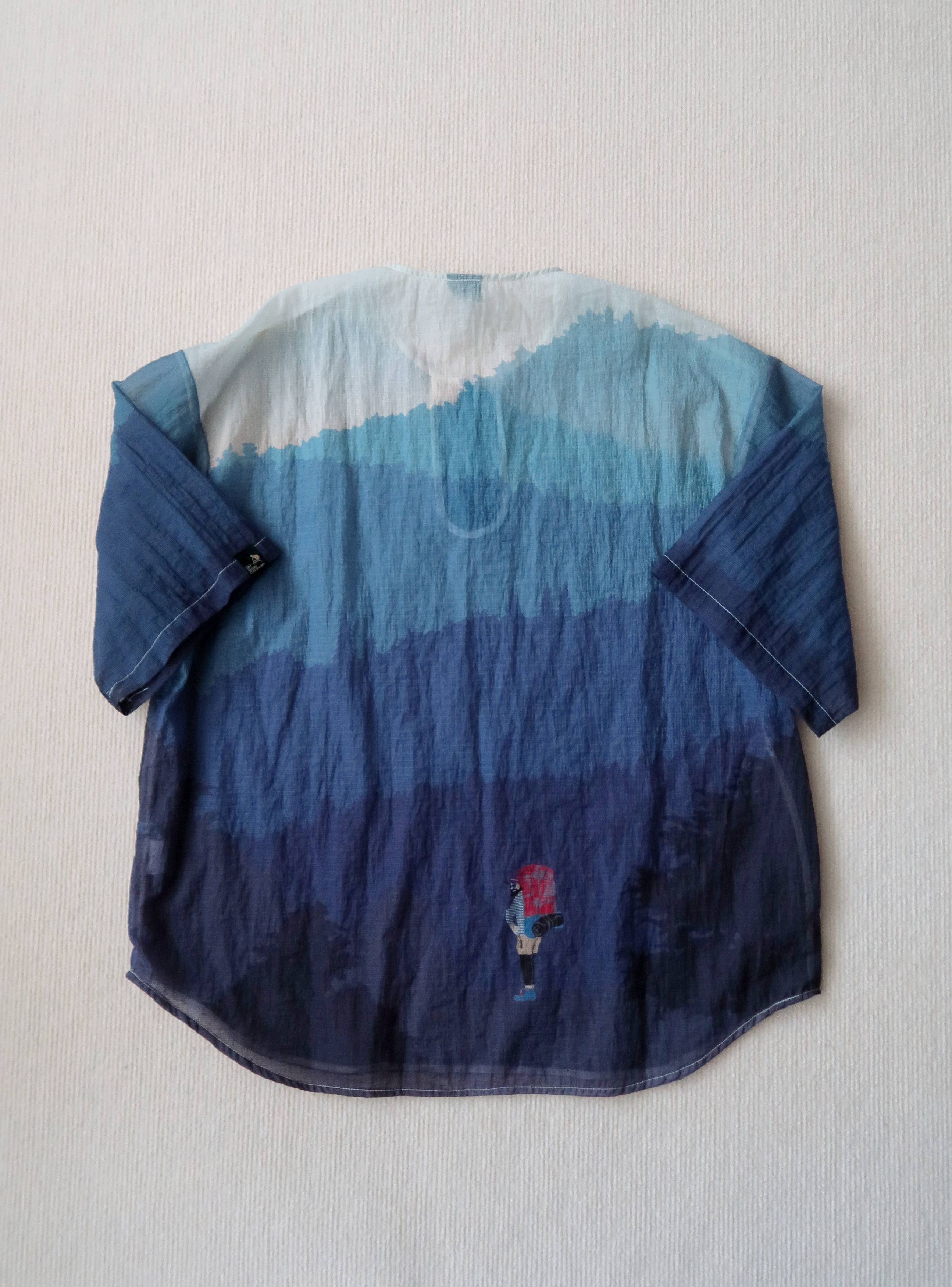 go slow caravan Go Slow Caravan Japan Mesh Night to Dawn Gorpcore Shirt Size US L / EU 52-54 / 3 - 2 Thumbnail