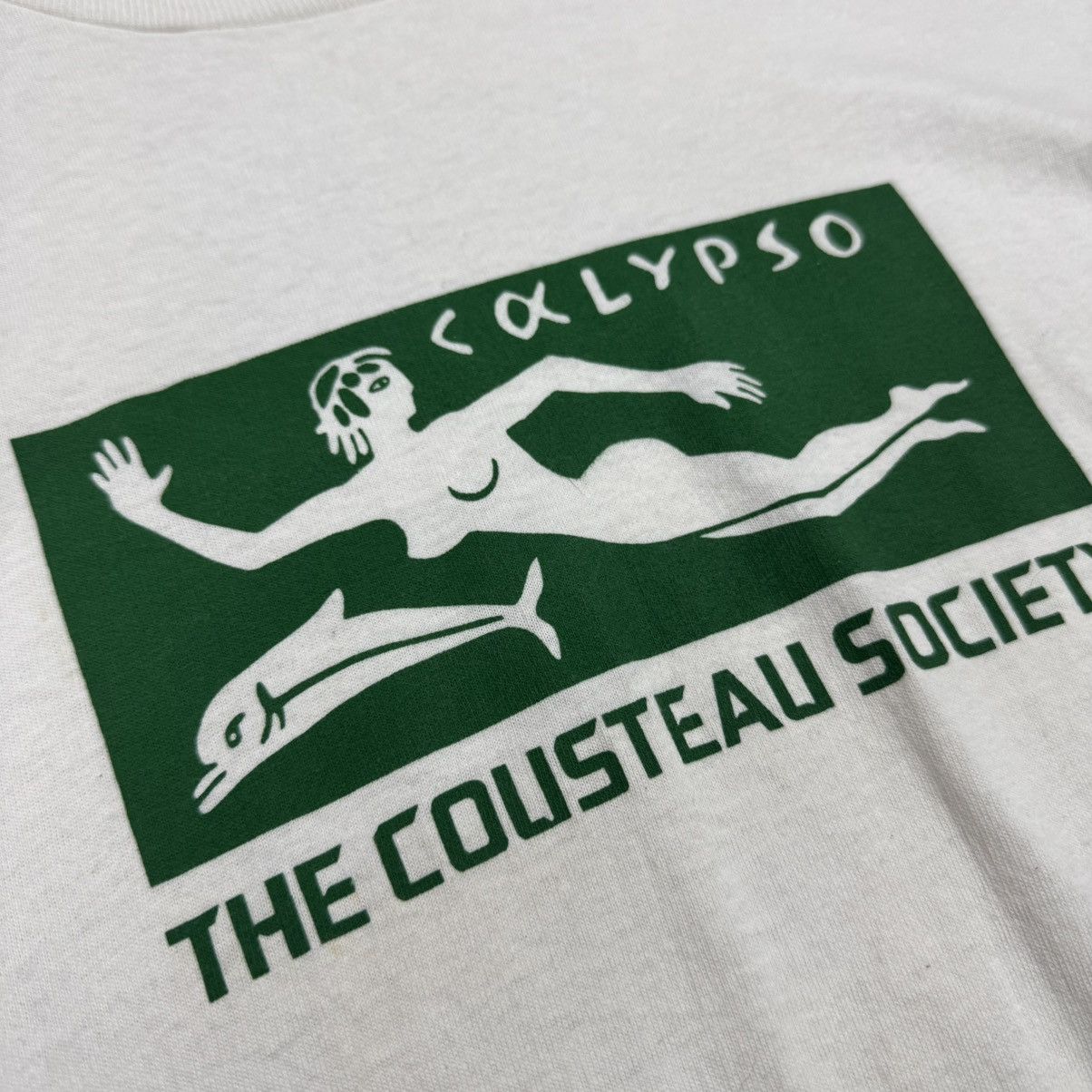 Vintage Vintage 90s “Calypso” – The Cousteau Society T-Shirt Size US XL / EU 56 / 4 - 3 Thumbnail