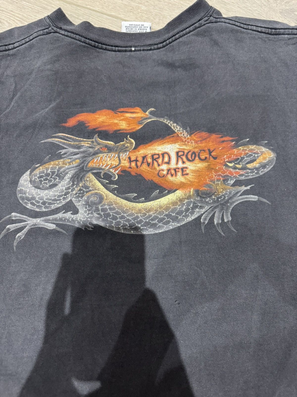Hard Rock Cafe × Vintage Vintage Japanese Design Cropped Hard Rock Tee Size US L / EU 52-54 / 3 - 2 Thumbnail