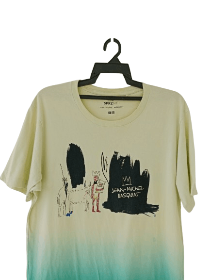 Jean-Michel Basquiat JEAN MICHEL BASQUIAT X UNIQLO Tshirt Nice Print Size US XL / EU 56 / 4 - 4 Thumbnail