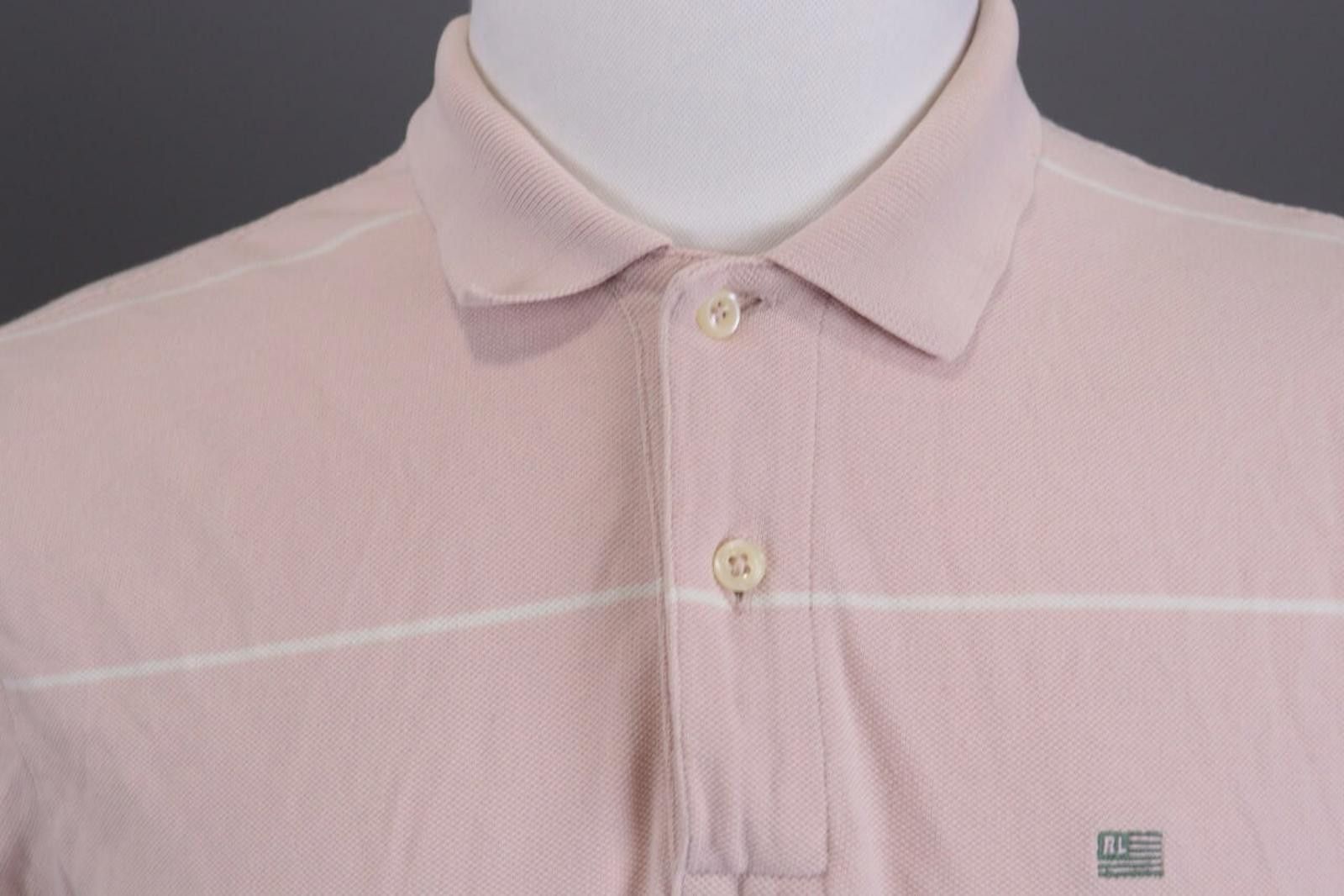 Designer Polo Jeans Company Finest Denim Since Pink Polo Shirt Size M Size US M / EU 48-50 / 2 - 6 Thumbnail