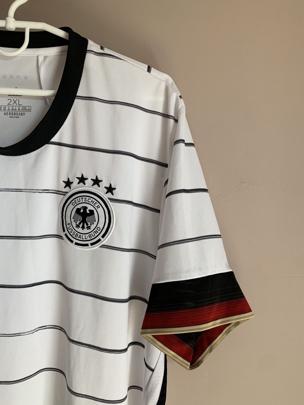 Adidas Germany 2019 Home Football Shirt Adidas Soccer Jersey Sz XXL Size US XXL / EU 58 / 5 - 4 Thumbnail