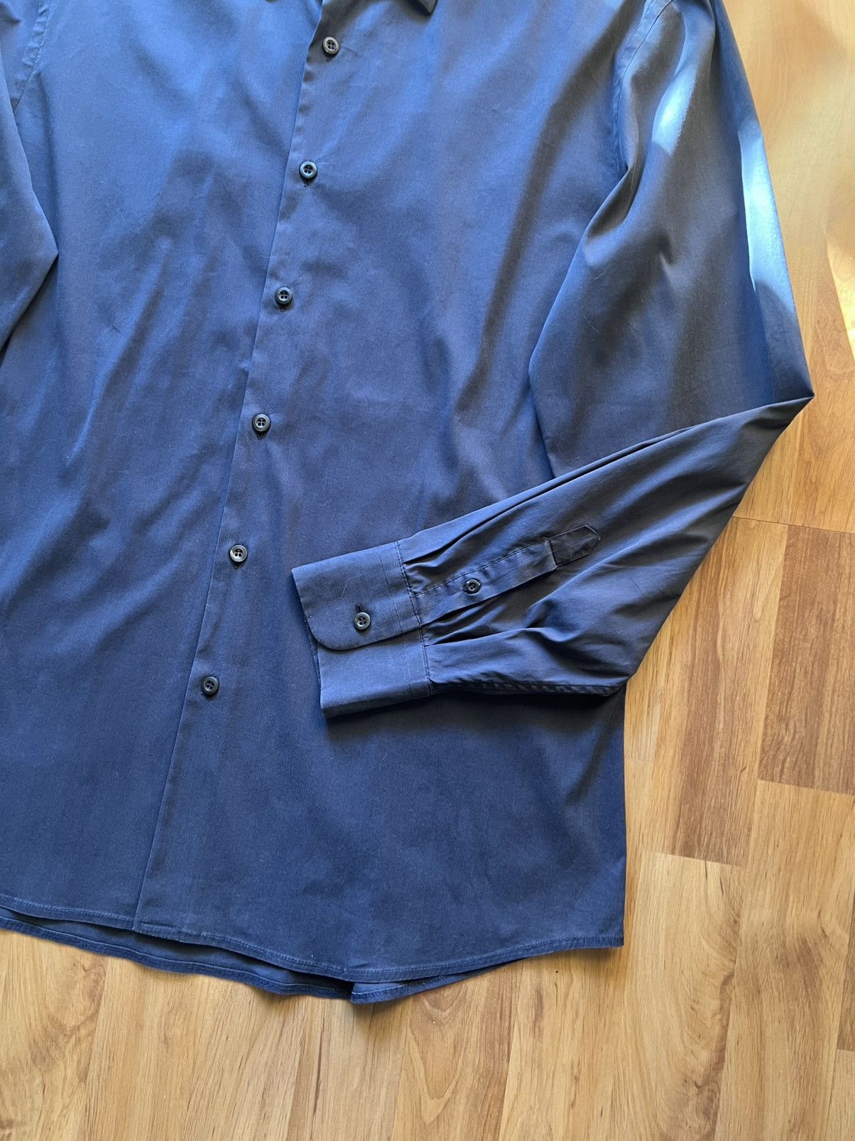Prada Prada stretch cotton shirt men's size L Size US L / EU 52-54 / 3 - 6 Thumbnail