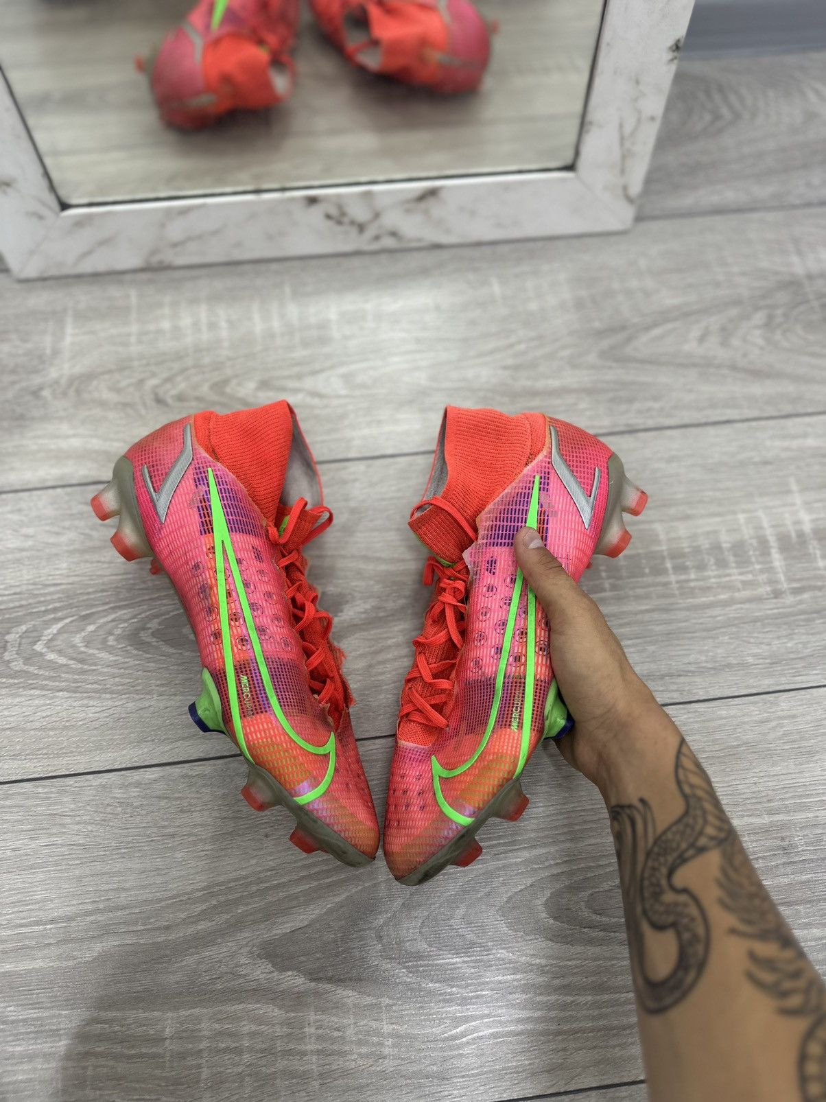 Nike Nike Mercurial Superfly 8 Elite Boots Size US 10.5 / EU 43-44 - 2 Thumbnail