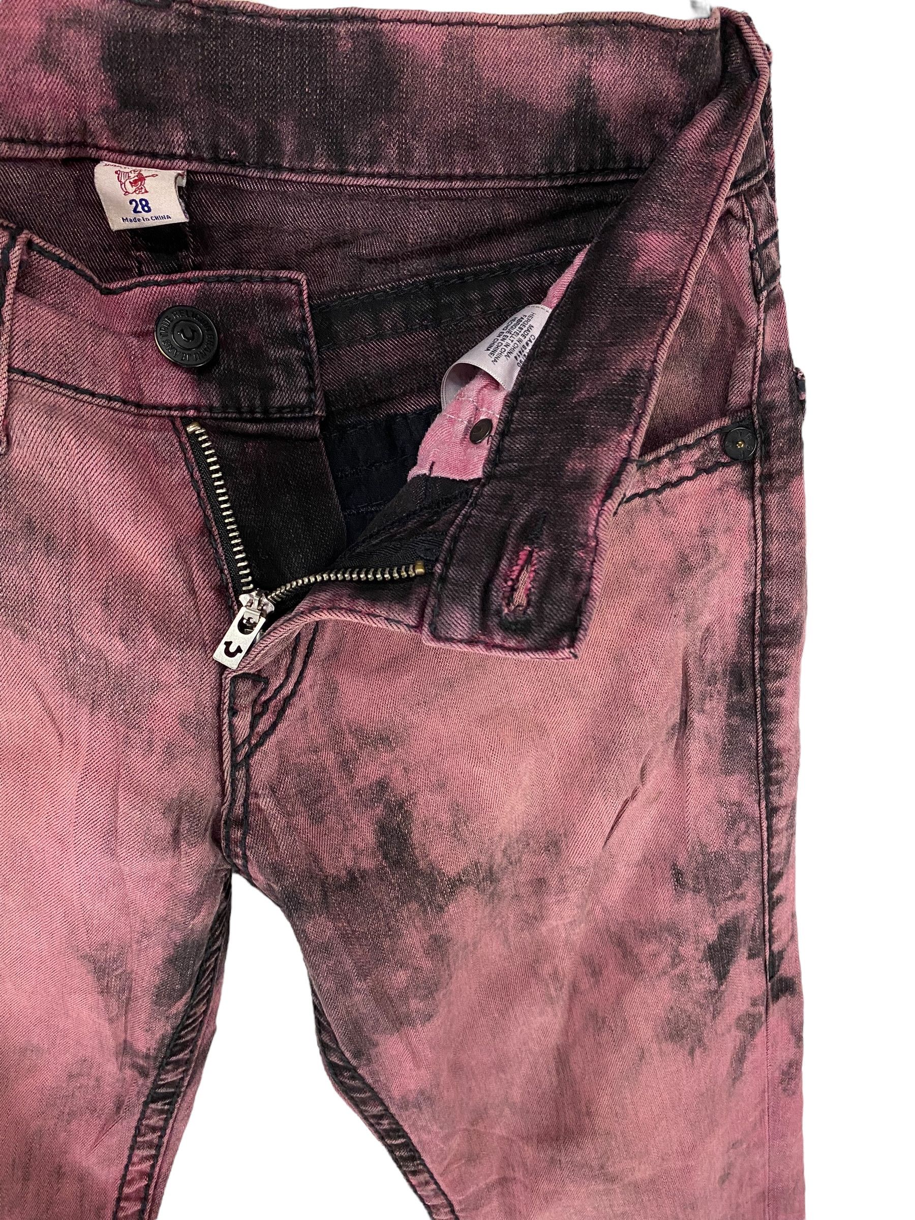 Designer × True Religion True Religion acid wash denim pant Size US 31 - 9 Thumbnail