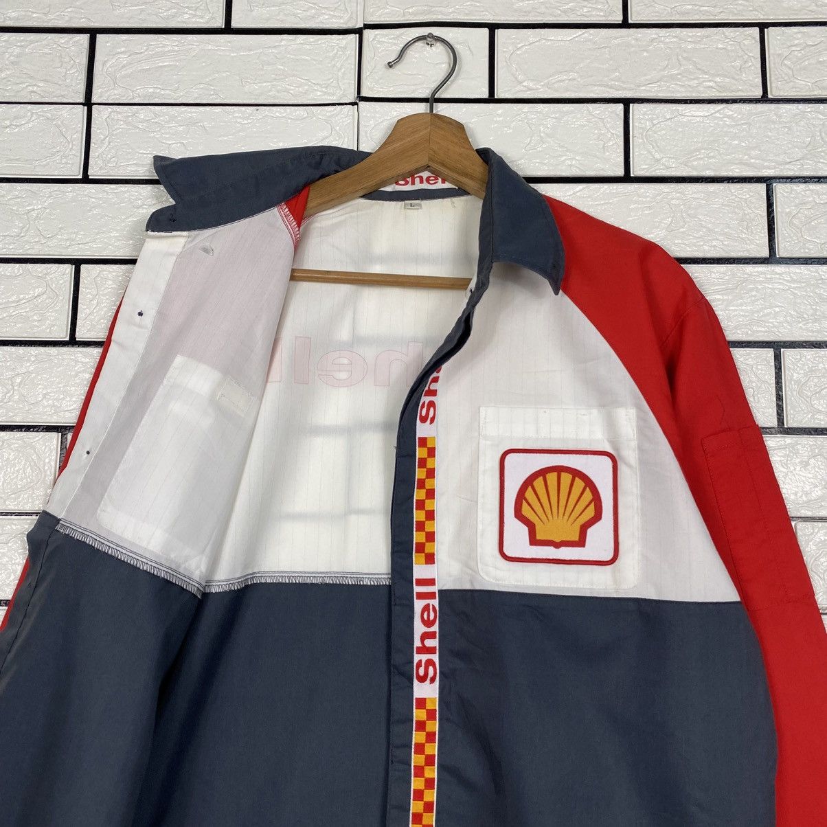 Japanese Brand 📌Vintage Worker Jacket Shell Size US L / EU 52-54 / 3 - 13 Thumbnail