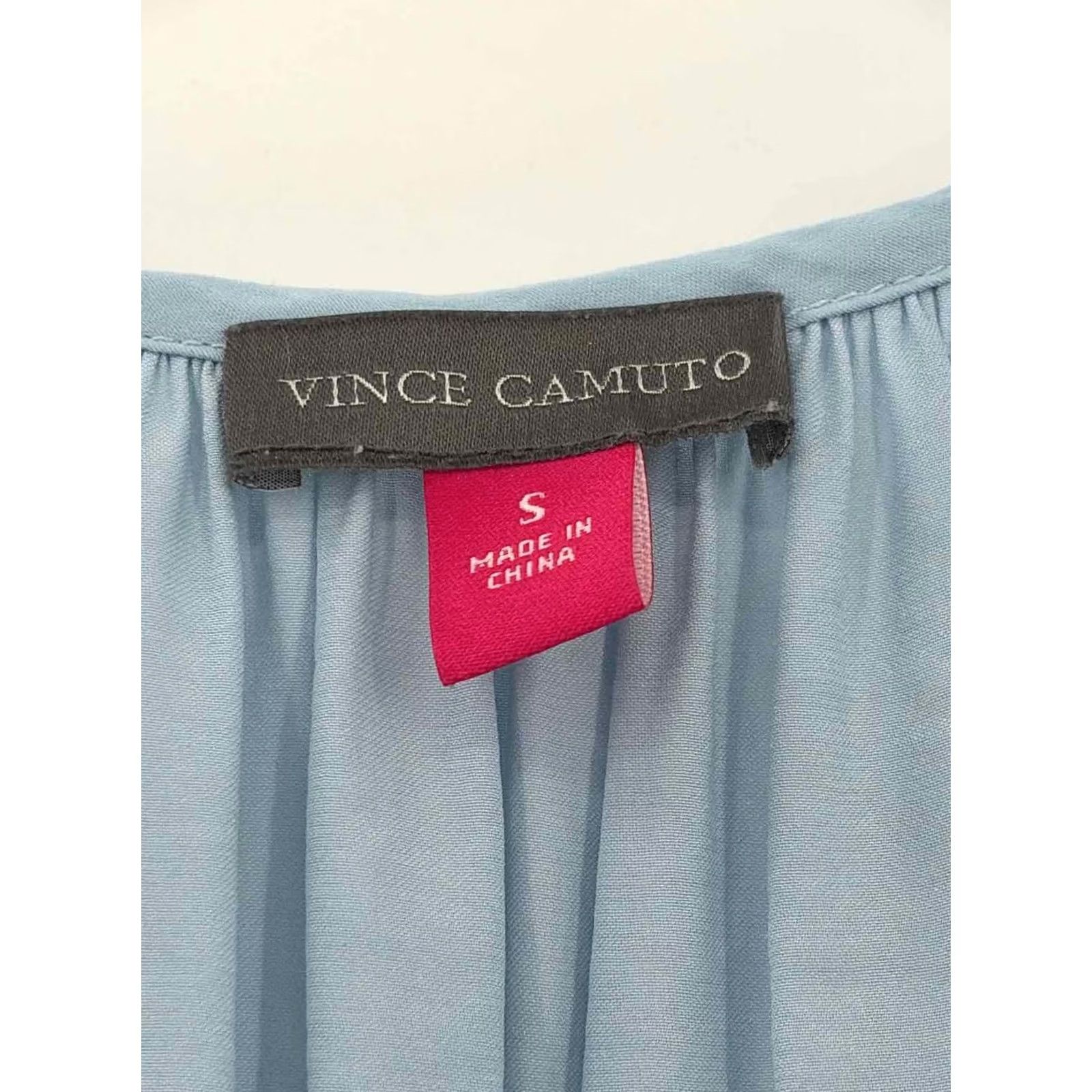 Vince Camuto Vince Camuto Blue Size Small Tank Top - Pre-Owned Size S / US 4 / IT 40 - 3 Thumbnail
