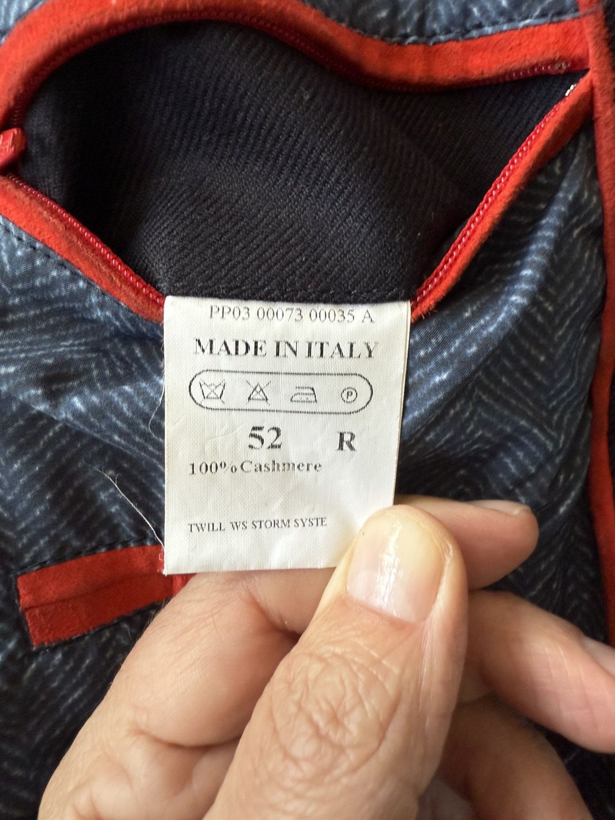 Isaia ISAIA Napoli Quilted Cashmere Shirt Jacket – 100% Cashmere Size US L / EU 52-54 / 3 - 5 Thumbnail