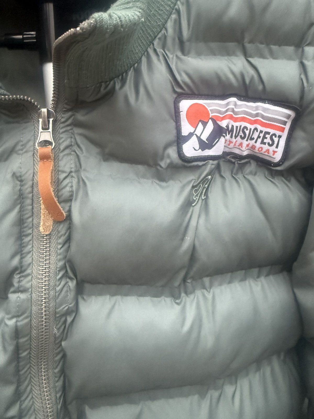 Other Hooey Track Jacket Full Zip Quilted Puffer Bomber Musicfest Size L / US 10 / IT 46 - 3 Thumbnail
