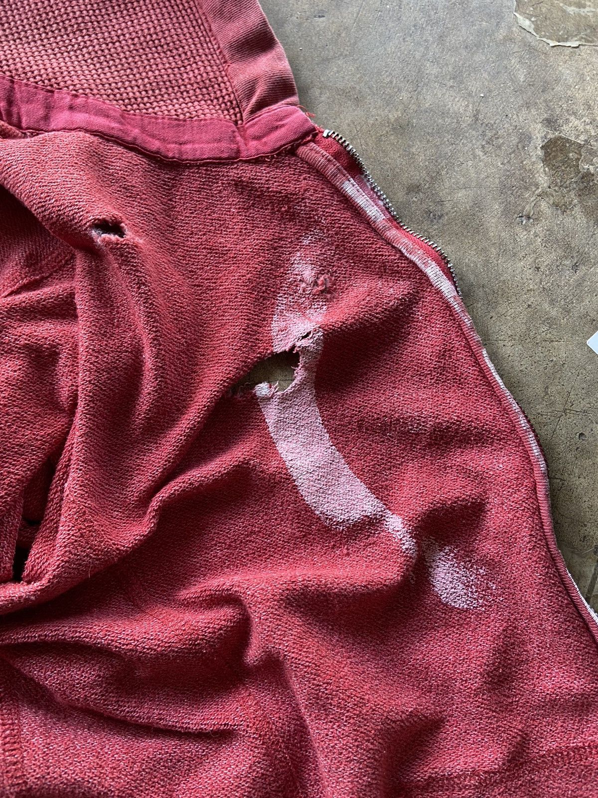 Japanese Brand × Vintage Vintage 90s hoodie distressed sun faded Size US XS / EU 42 / 0 - 10 Thumbnail