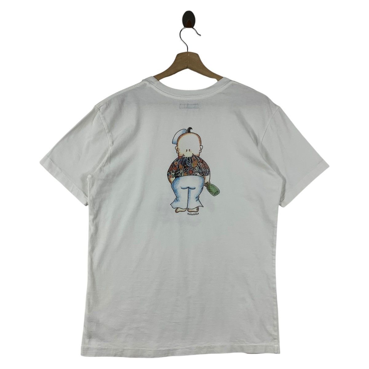 Blue Blue Japan × Japanese Brand × Vintage Vintage 90s BLUE BLUE art photo printed tee Size US S / EU 44-46 / 1 - 4 Thumbnail