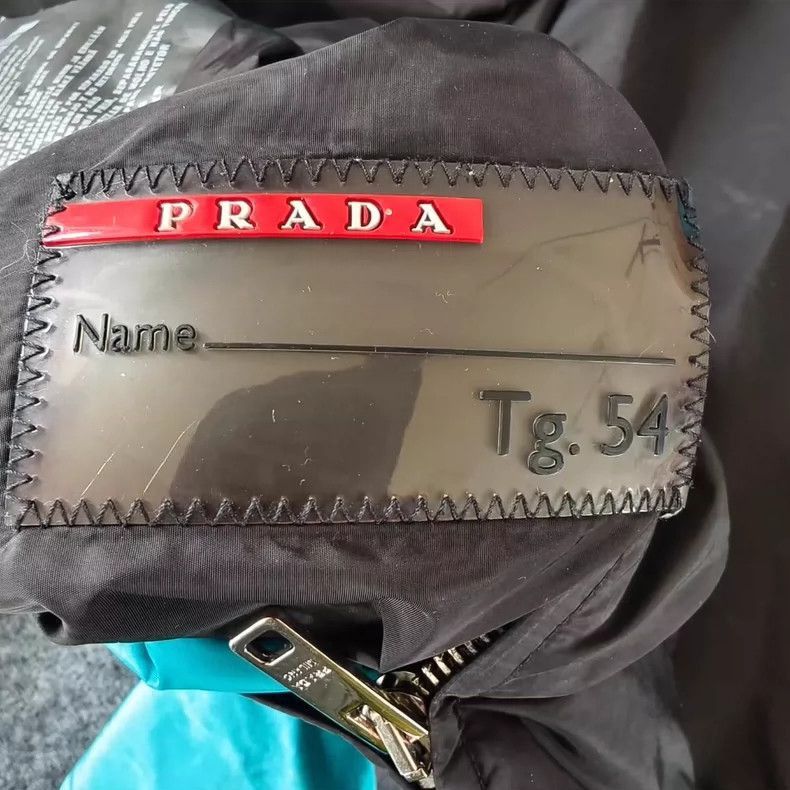 Prada Prada Reversible Nylon Jacket with Logo -2505 Size US L / EU 52-54 / 3 - 5 Thumbnail