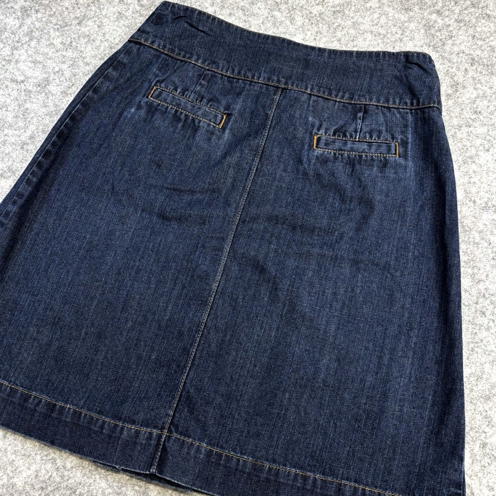 Boden Boden A line denim skirt UK12 regular Women blue Summer Casual Pre Loved Size 34" / US 12 / IT 48 - 4 Thumbnail