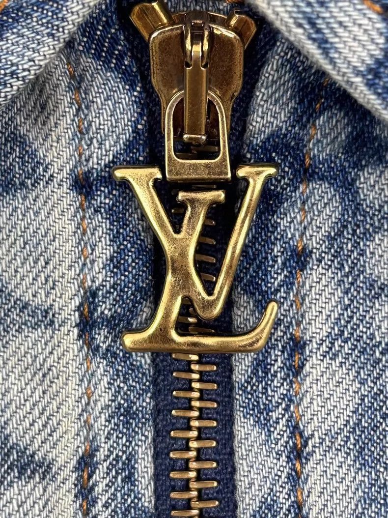 Louis Vuitton Louis Vuitton Louis Vuitton Yayoi Kusama Denim Jacket-2506 Size US XXL / EU 58 / 5 - 8 Thumbnail