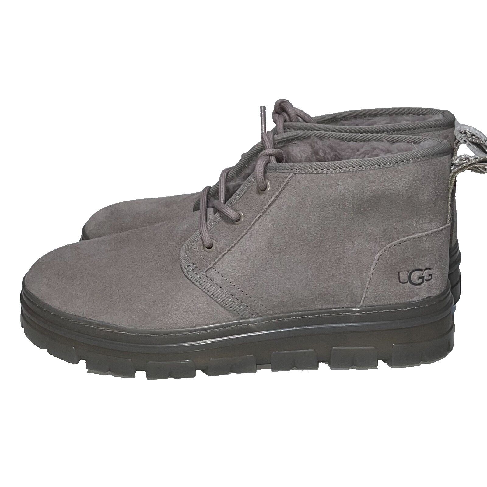Ugg UGG WOMEN NEUMEL CLEAR BOOTS GREY GRAY CHUKKA US 10 Size US 10 / IT 40 - 7 Thumbnail