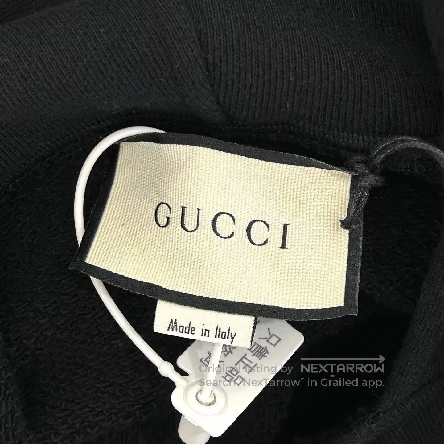 Gucci Black Rhinestone Graphic Hoodie. Size US M / EU 48-50 / 2 - 3 Thumbnail