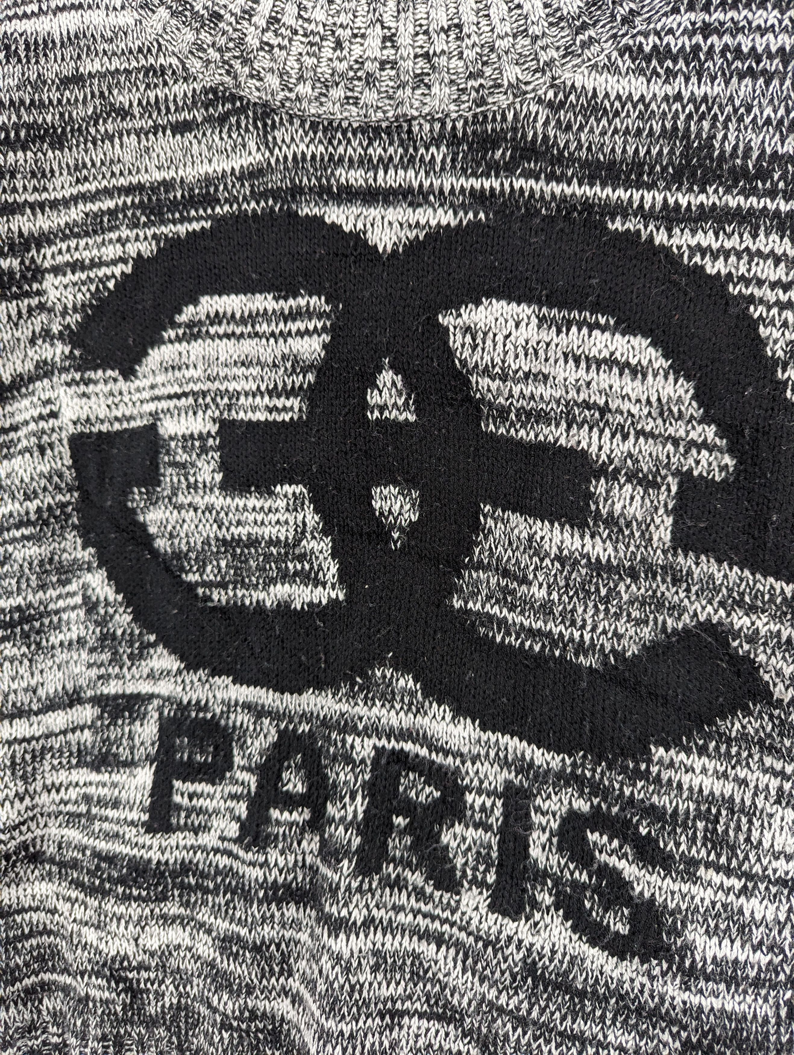 Aran Isles Knitwear × Japanese Brand L.A Paris Chanel Parody Knit Sweater Cardigan Size M / US 6-8 / IT 42-44 - 5 Thumbnail