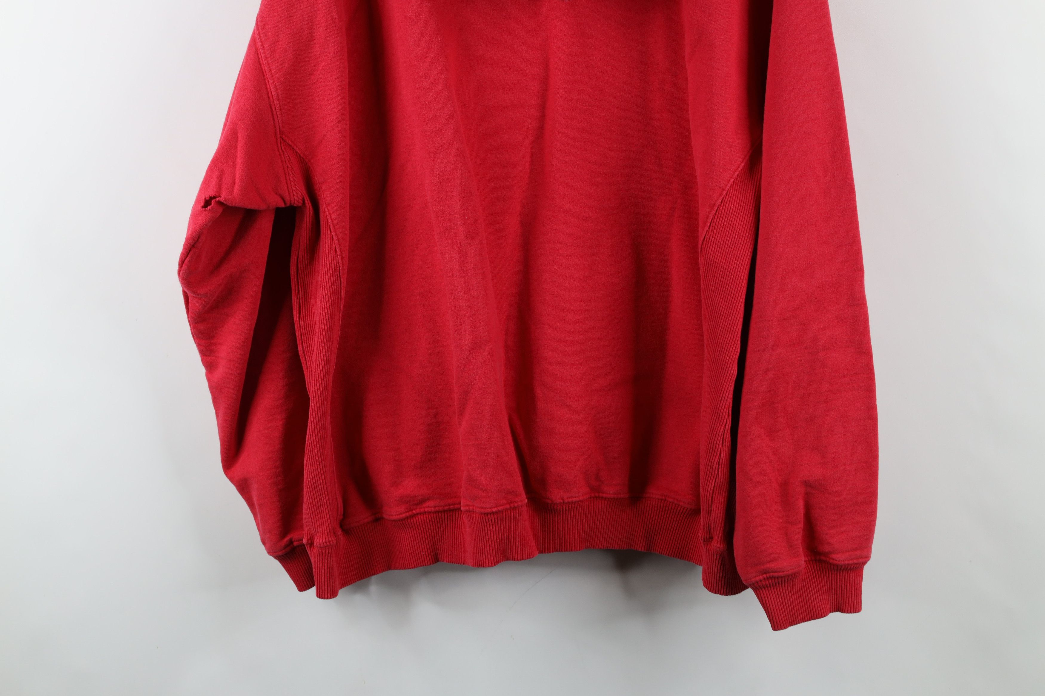 Fox Racing Vintage 90s Y2K Fox Racing Spell Out Heavyweight Hoodie Size US L / EU 52-54 / 3 - 14 Thumbnail