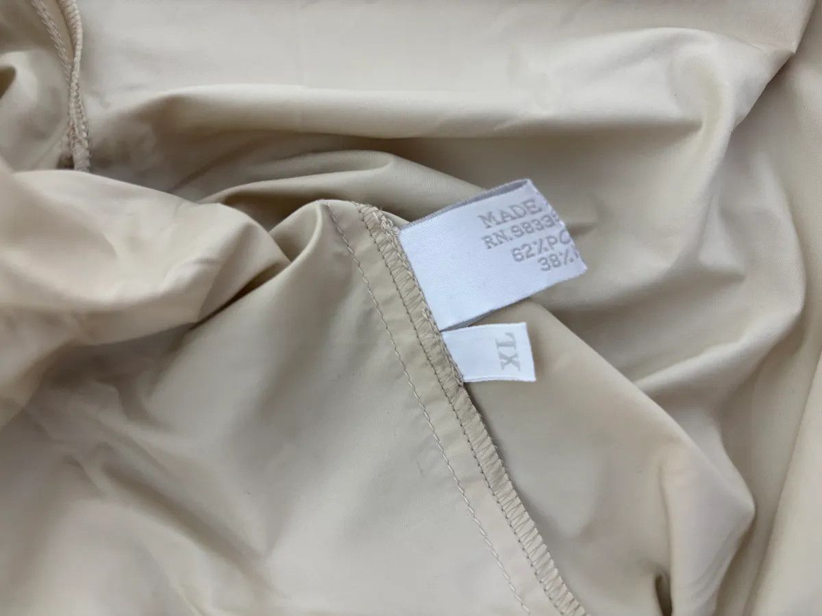 Prada 2000s Prada Beige Nylon Zip-Up Jacket Size US L / EU 52-54 / 3 - 8 Thumbnail