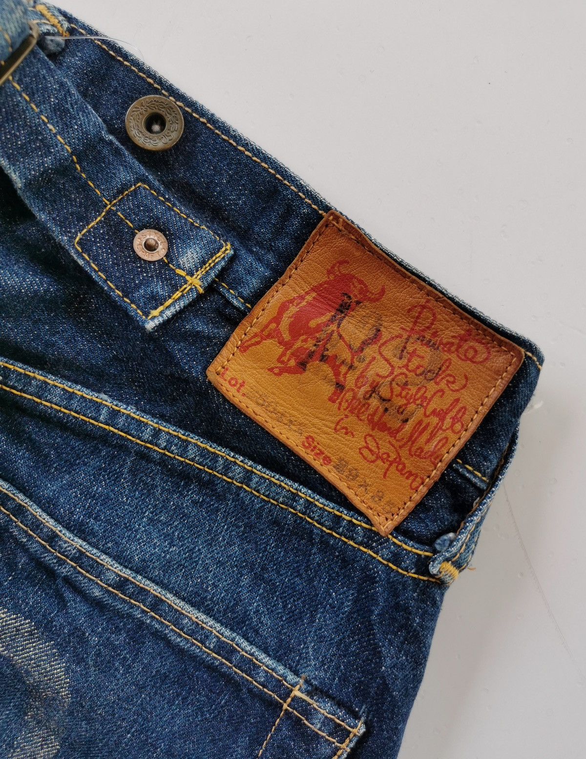 Evisu Vintage Evis Jeans Selvedge Size US 28 / EU 44 - 4 Thumbnail
