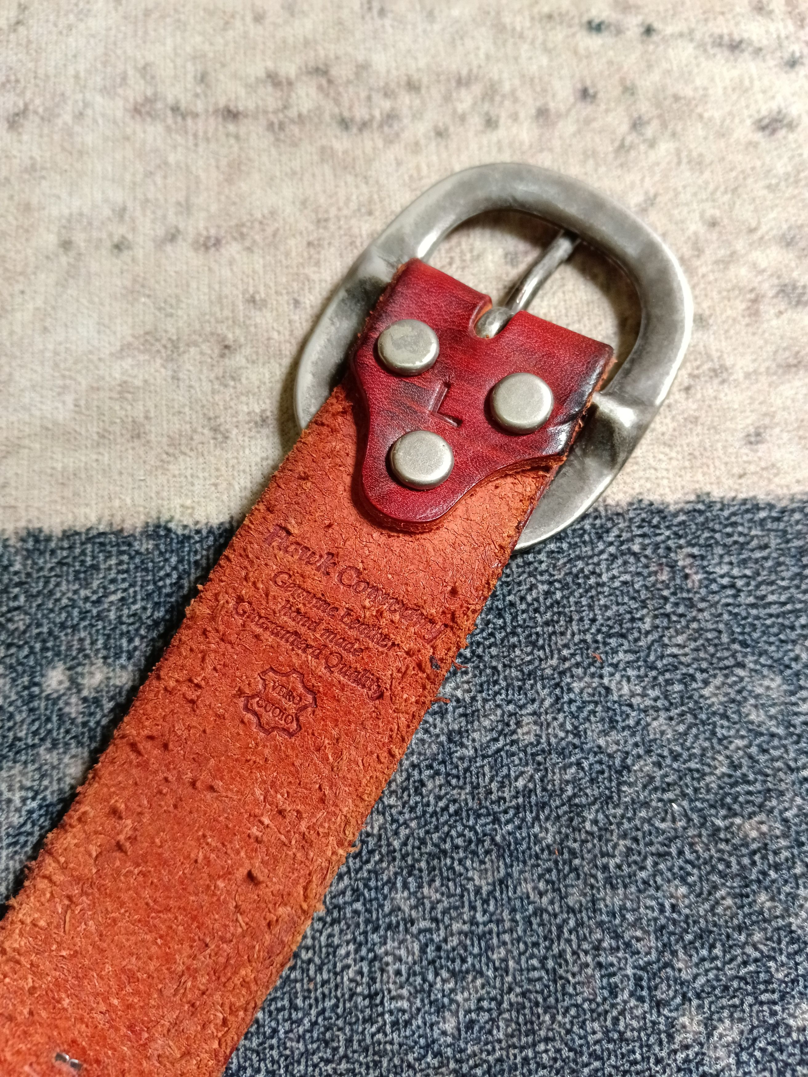 Hawk × Leather HAWK COMPANY PATINA LEATHER STUDD Size ONE SIZE - 8 Thumbnail