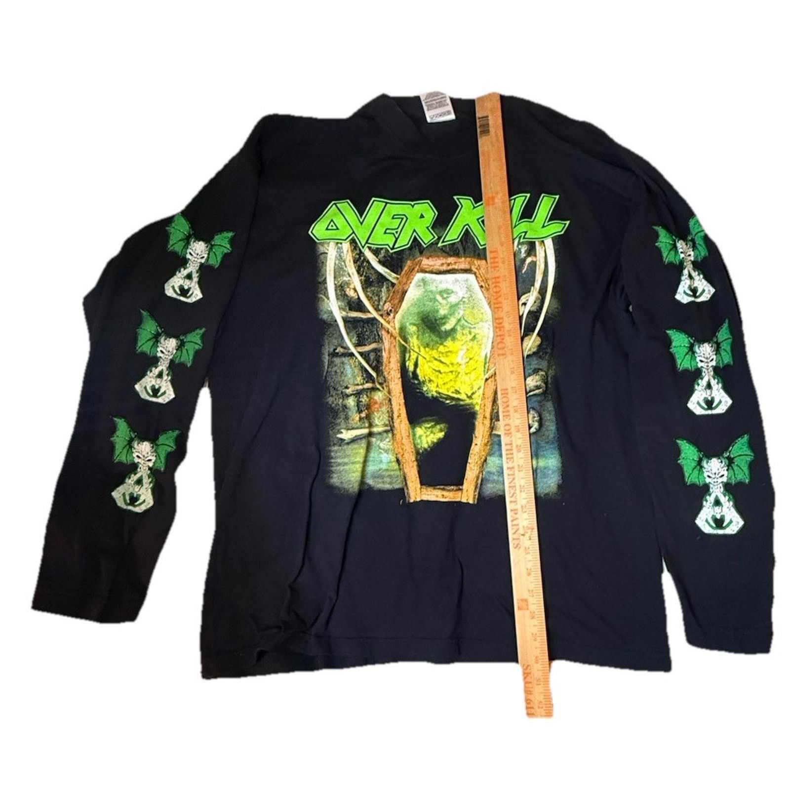 Vintage Overkill Longsleeve F@@k You Screen Stars Vintage t- Shirt Size US XL / EU 56 / 4 - 8 Thumbnail