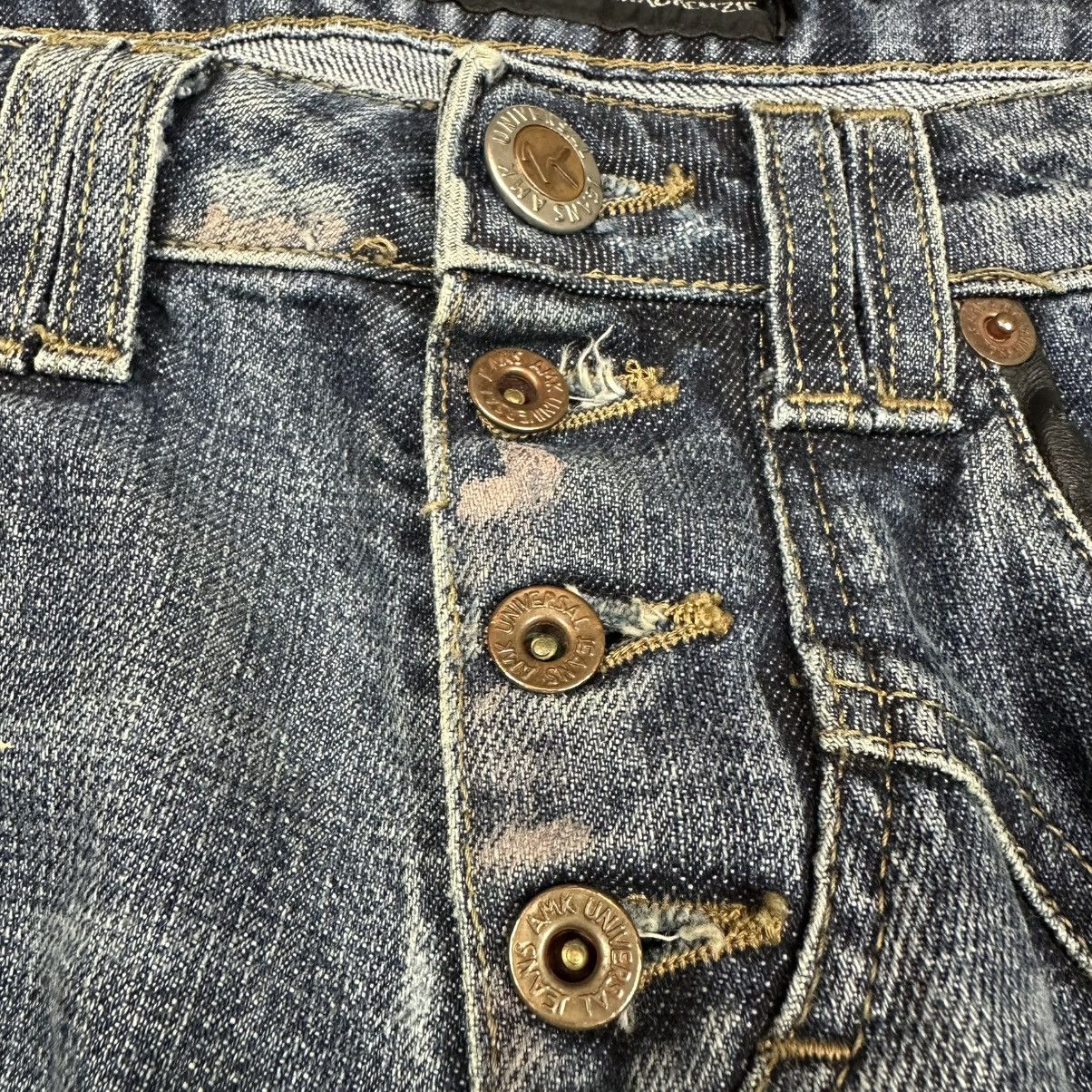 Andrew Mackenzie Andrew Mackenzie Low Waist Distressed Jeans IT48 W33 Size US 33 - 11 Thumbnail