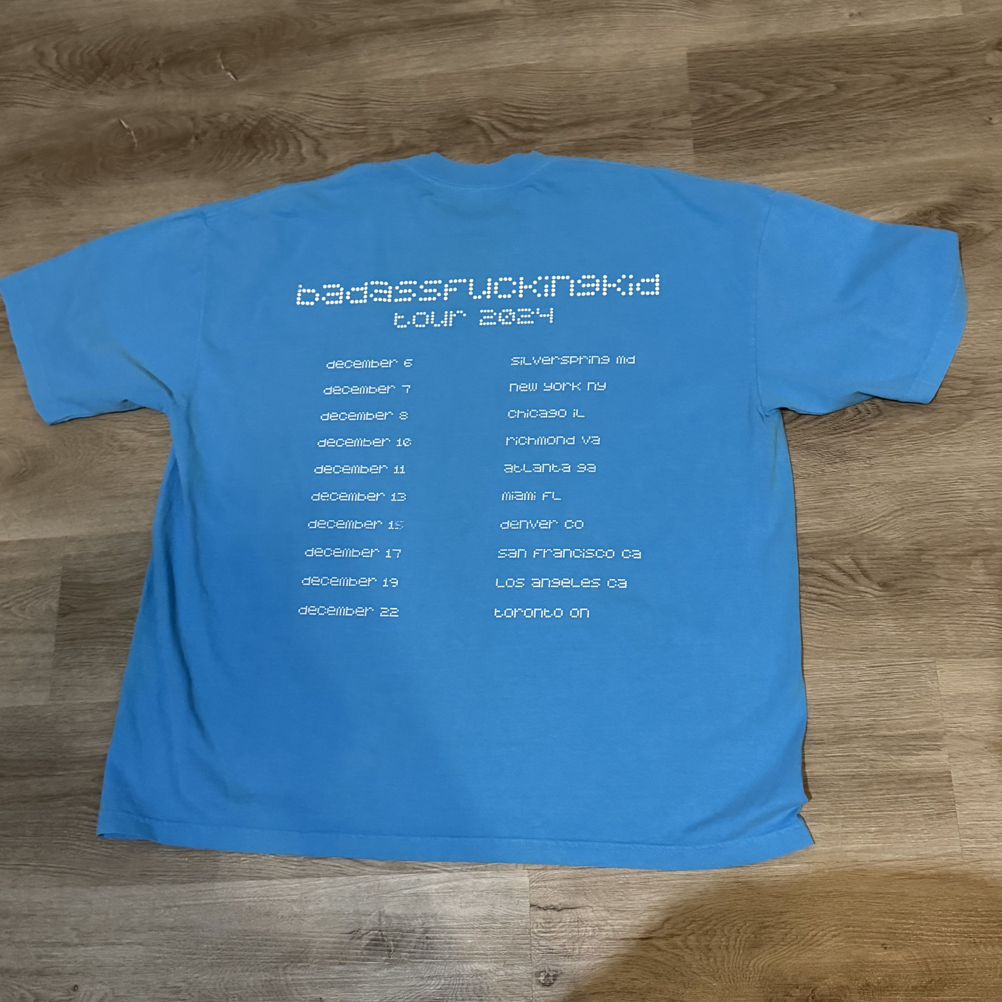 Rap Tees Nettspend BAFK Tour Tee Size US XXL / EU 58 / 5 - 3 Thumbnail