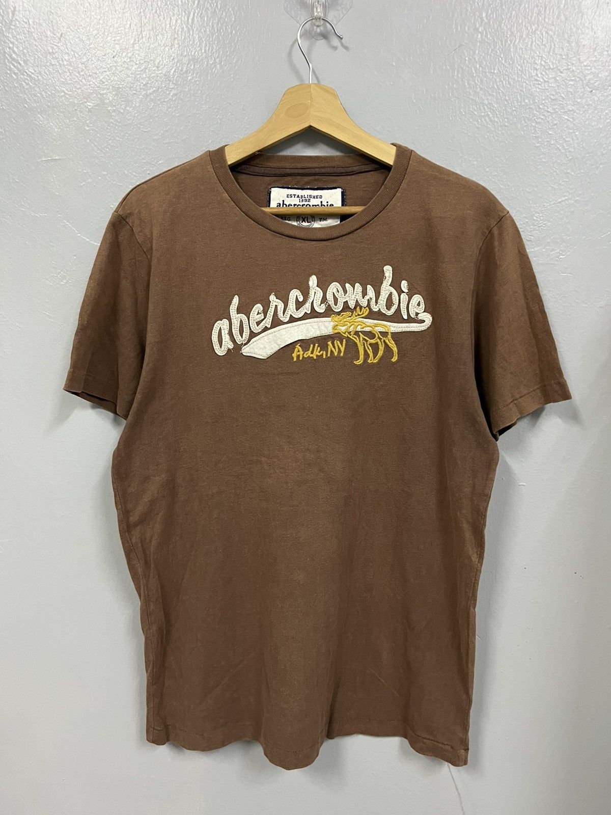 Abercrombie & Fitch Abercrombie & Fitch Single stich Tee Size US XL / EU 56 / 4 - 1 Thumbnail