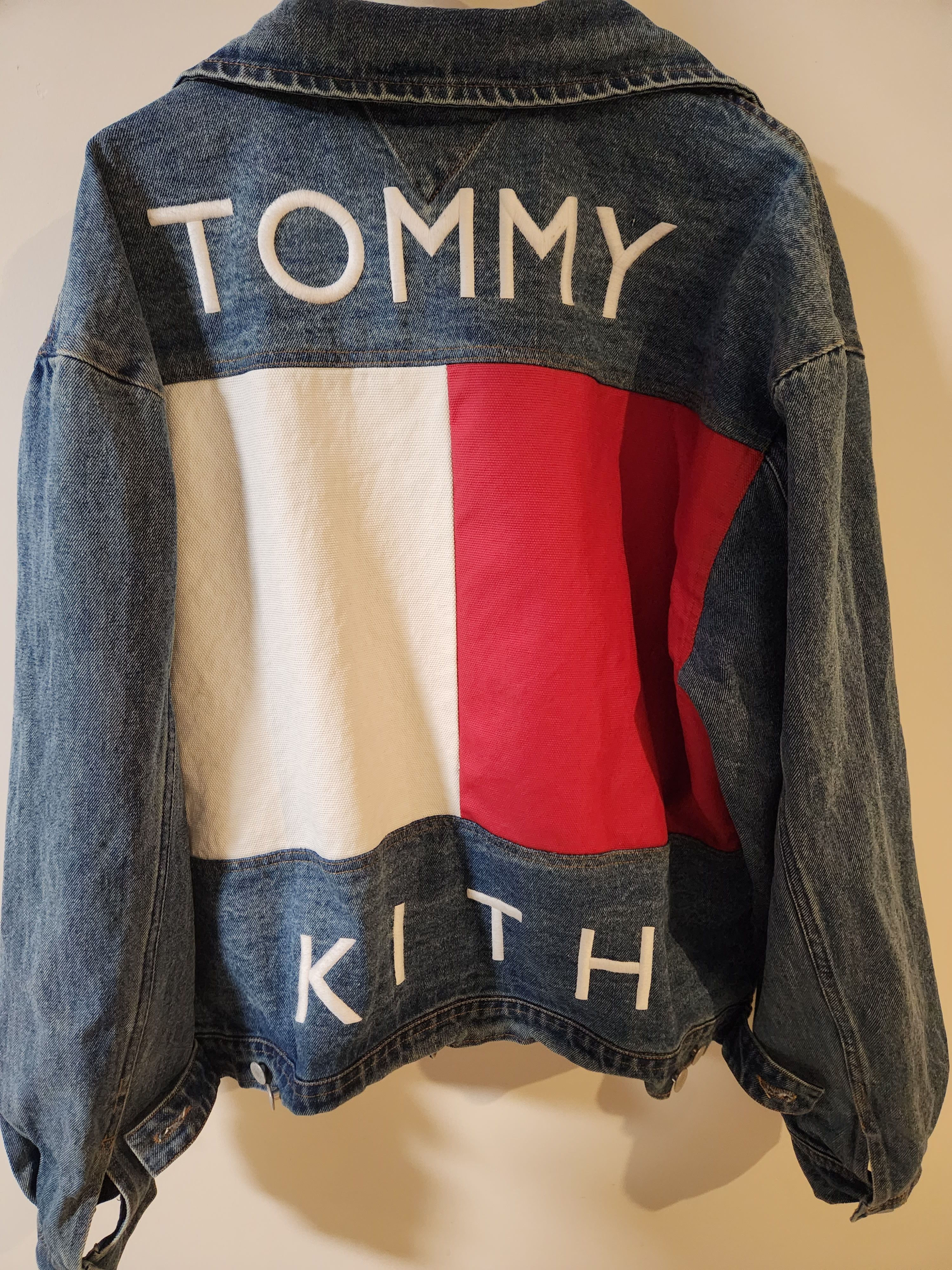 Kith × Tommy Hilfiger Tommy hilfiger kith denim jean jacket mens sz M 120cm coat Size US M / EU 48-50 / 2 - 1 Thumbnail