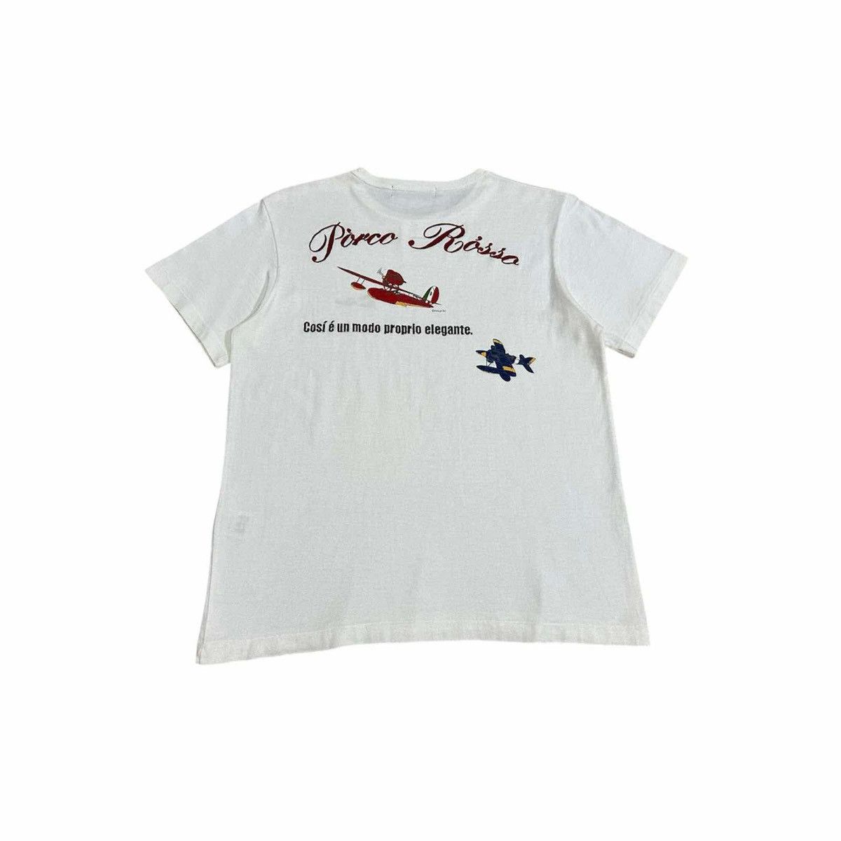 Anime × Japanese Brand × Vintage 🔥Rare Vintage Studio Ghibli Porco Rosso Shirt Nibariki Size US M / EU 48-50 / 2 - 2 Thumbnail