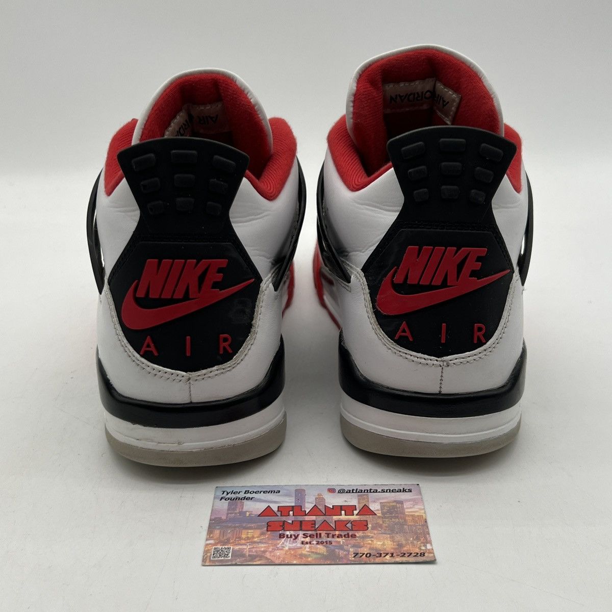 Jordan Brand Air Jordan 4 Fire Red Size US 12 / EU 45 - 3 Thumbnail