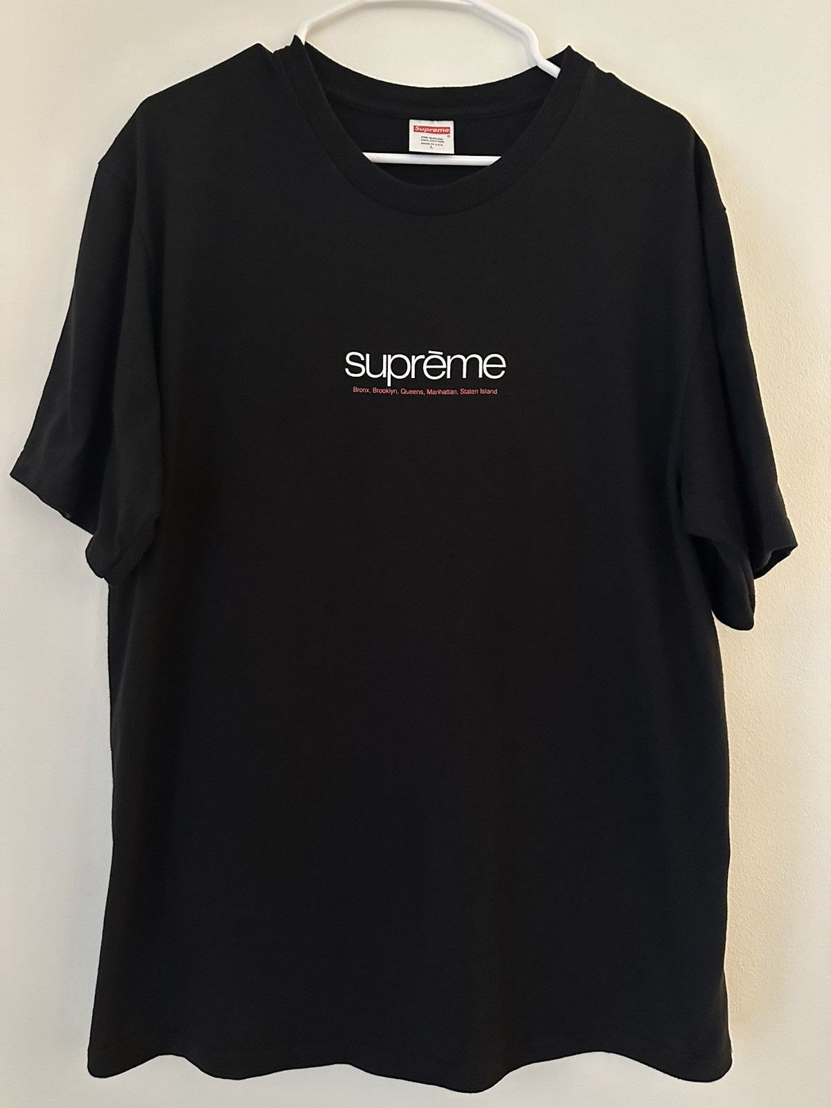 Supreme Supreme Five Boroughs Tee Size US L / EU 52-54 / 3 - 1 Thumbnail