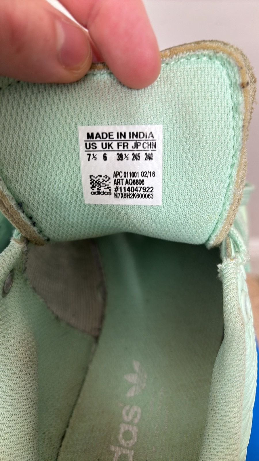 Adidas Adidas Stan Smith Frozen Green Size US 7 / IT 37 - 7 Thumbnail