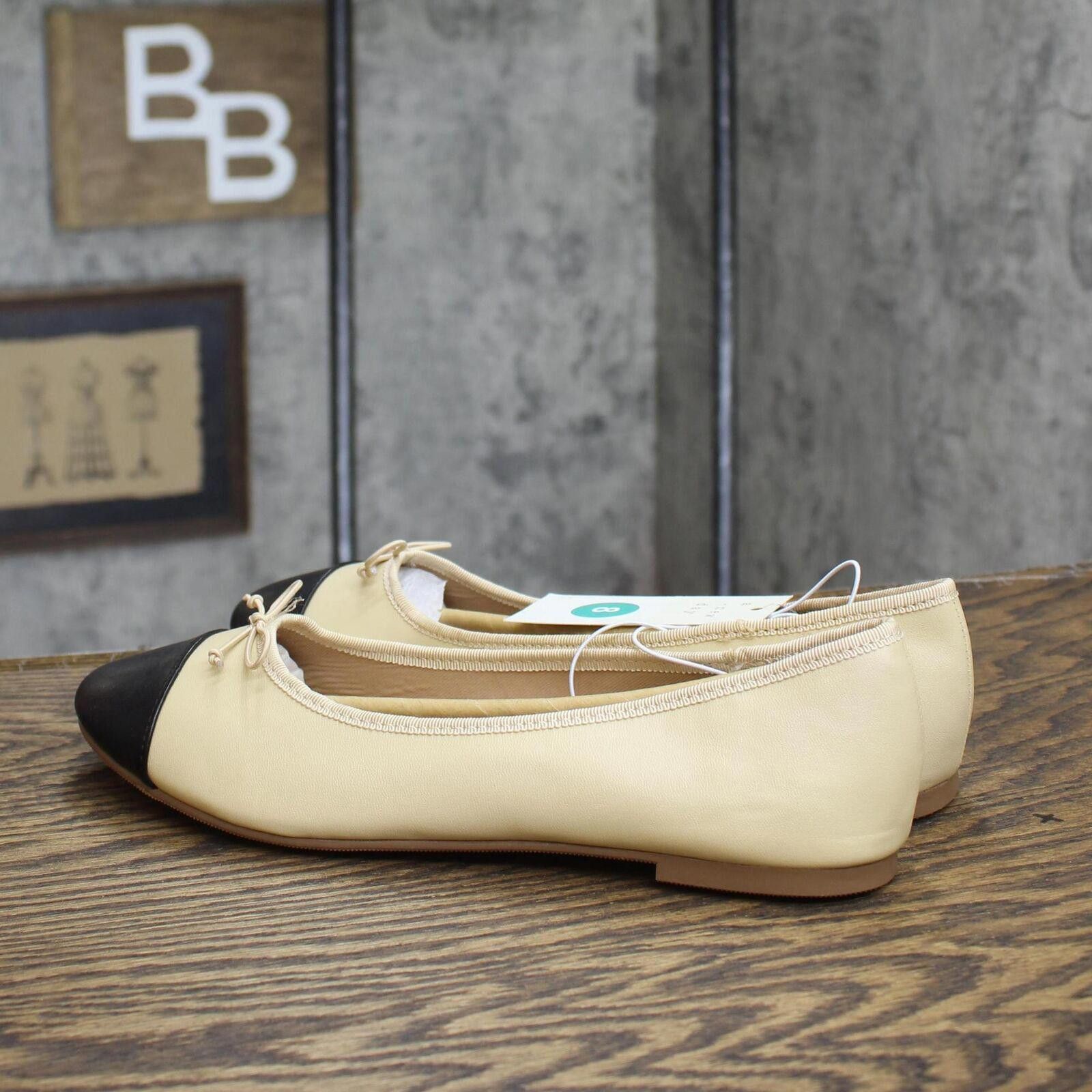 Designer A New Day Flats with Memory Foam Insole Beige Brown 8M Size US 8 / IT 38 - 3 Thumbnail