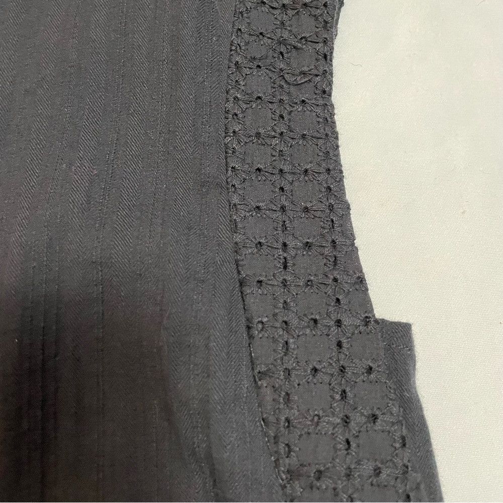 Heartloom NWT New Heartloom Cotton Black Sleeveless Eyelet Details Sh Size M / US 6-8 / IT 42-44 - 9 Thumbnail