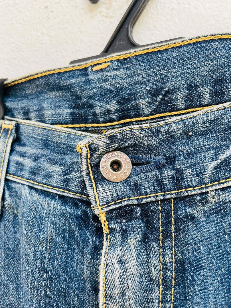 Japanese Brand × Levi's × Vintage Vintage Levis Distressed Japanese Designer Fashion Style Size US 32 / EU 48 - 7 Thumbnail